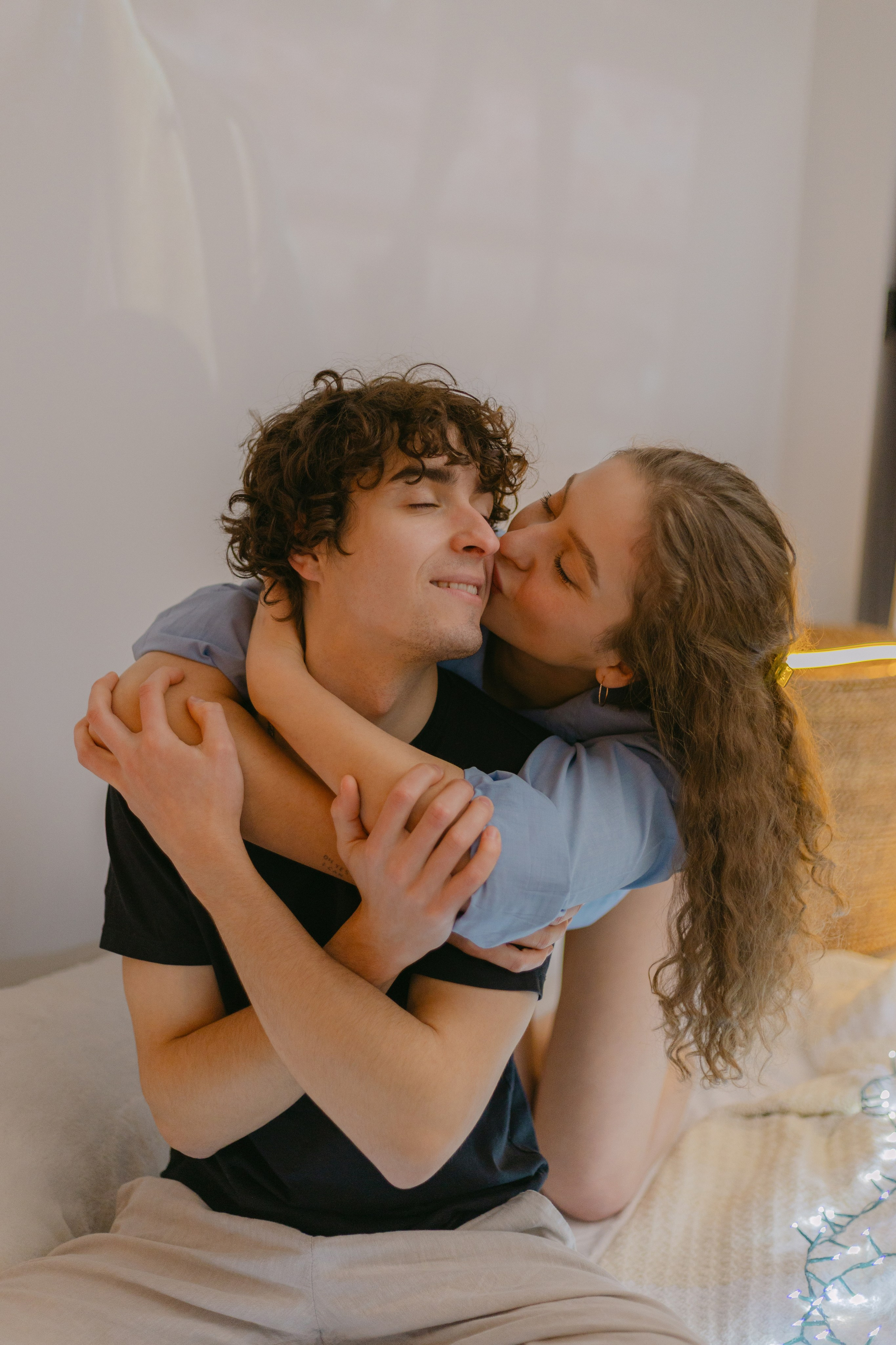 Christmas magic together. Home