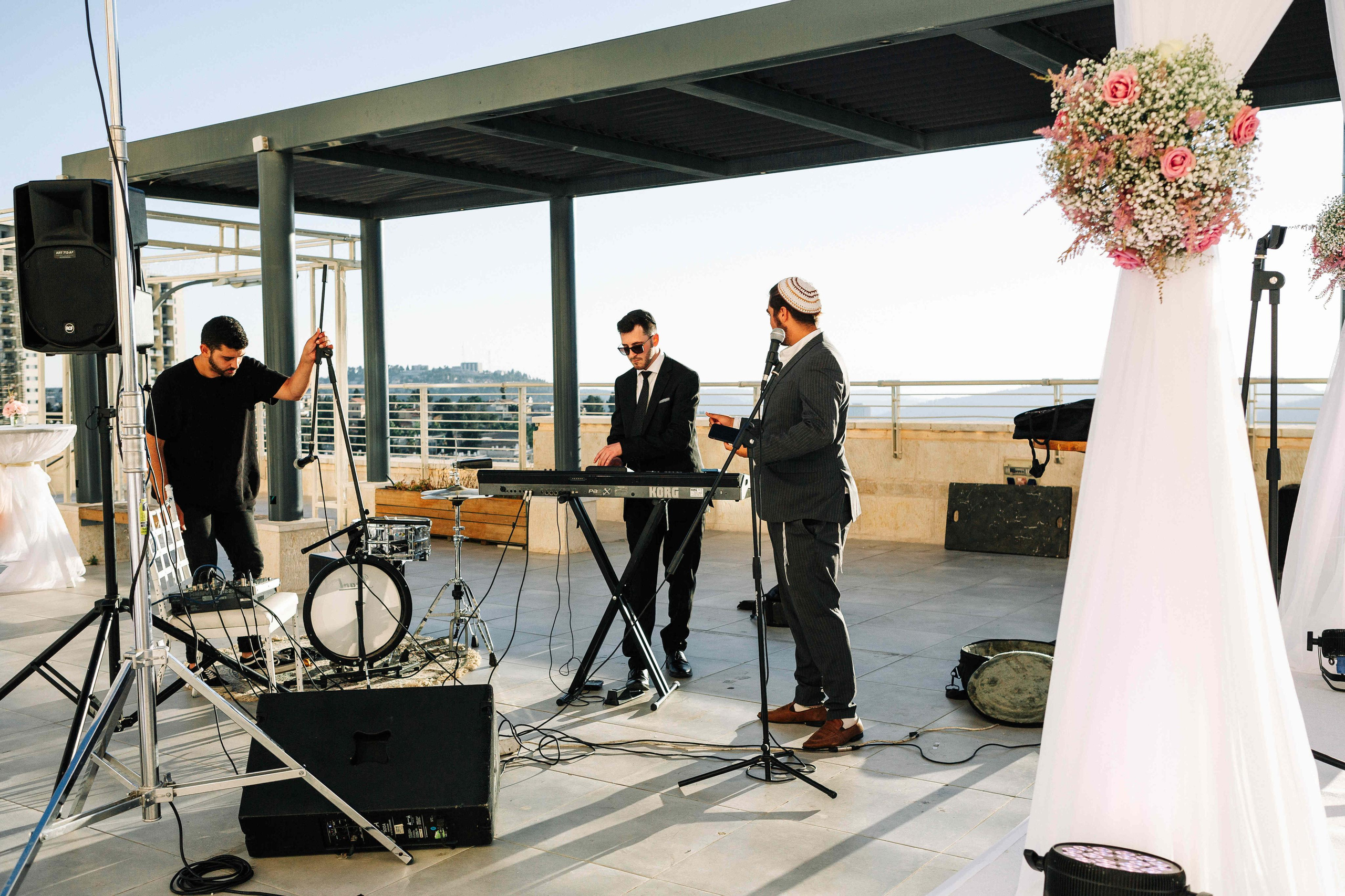 Sunset wedding in Jerusalem. PHOTOGRAPHER IN ISRAEL