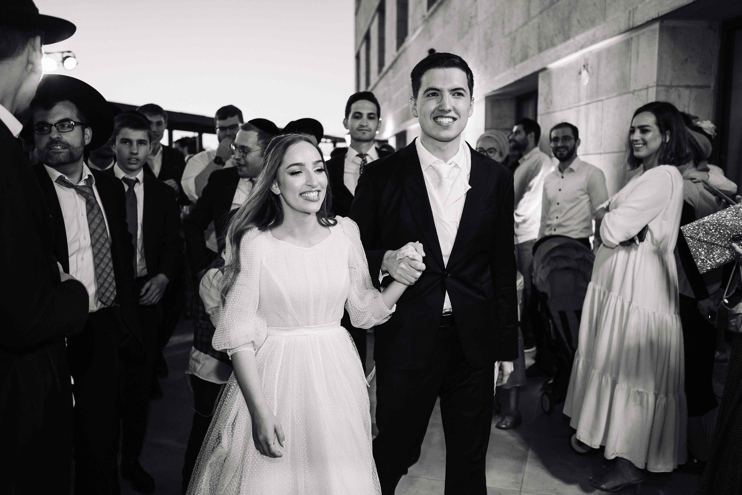 Sunset wedding in Jerusalem. PHOTOGRAPHER IN ISRAEL