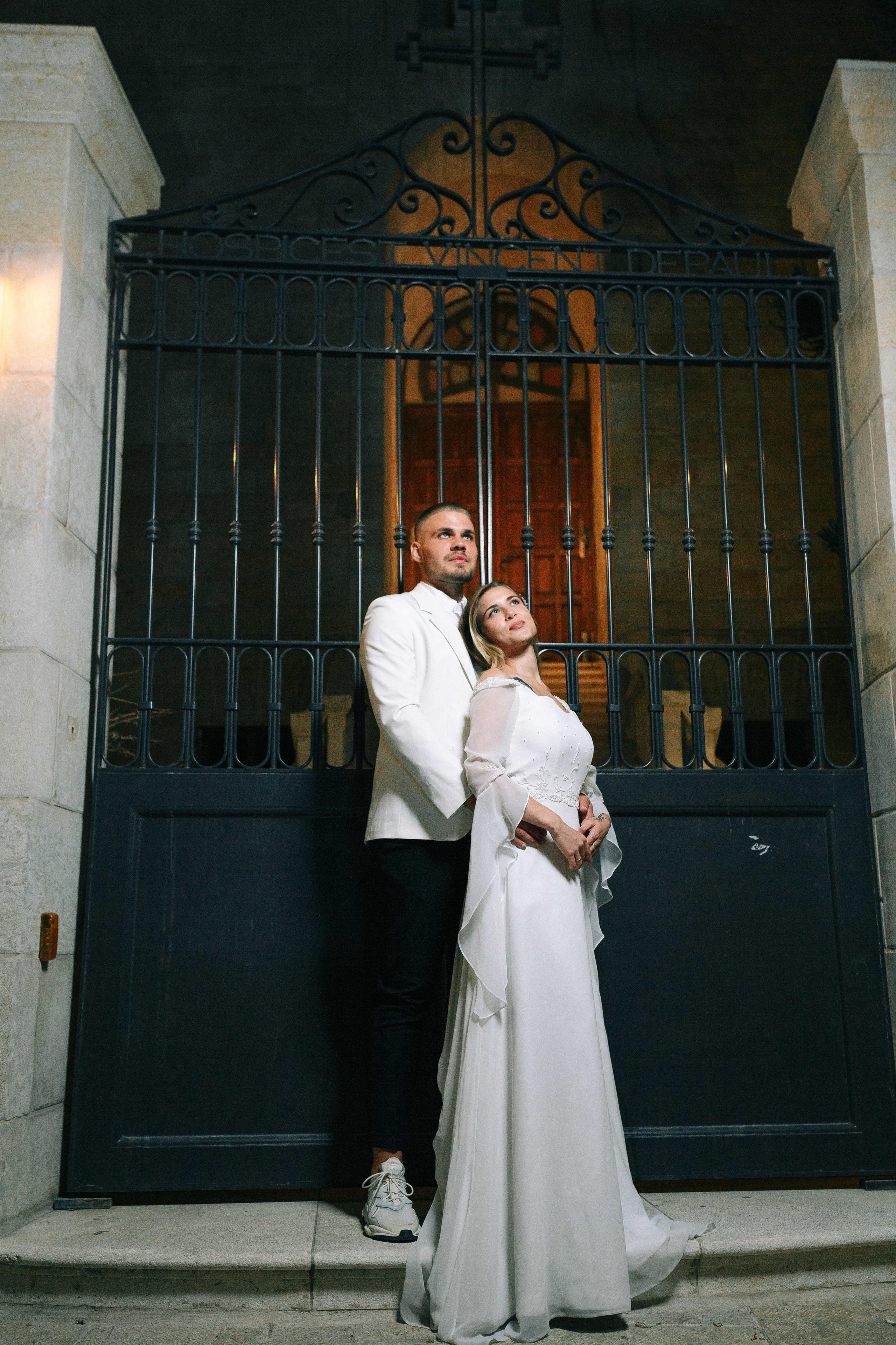 Night photosession in Jerusalem. Https://shi-photo.com/