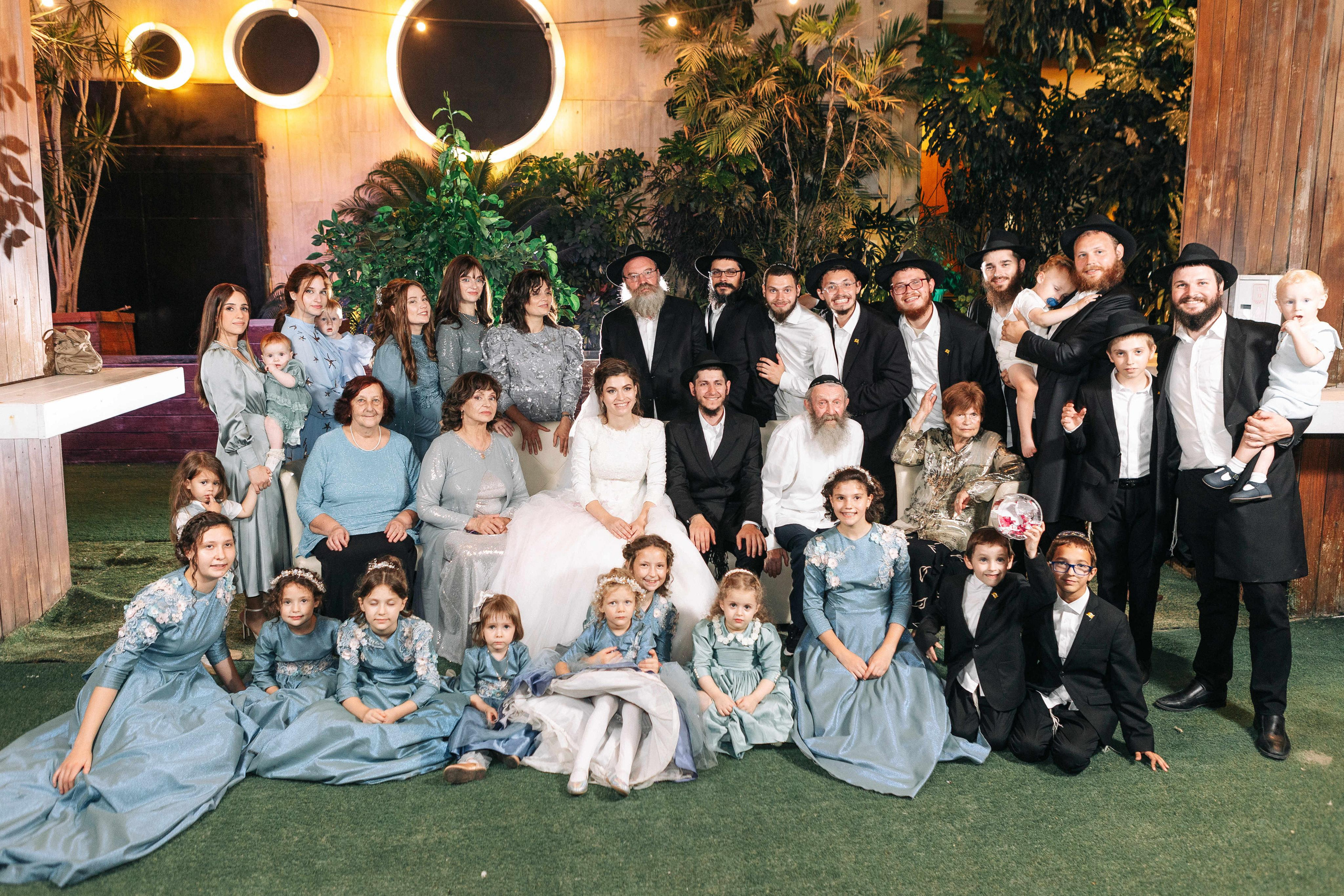 Big chabad wedding in Rishon Lezion. Https://shi-photo.com/