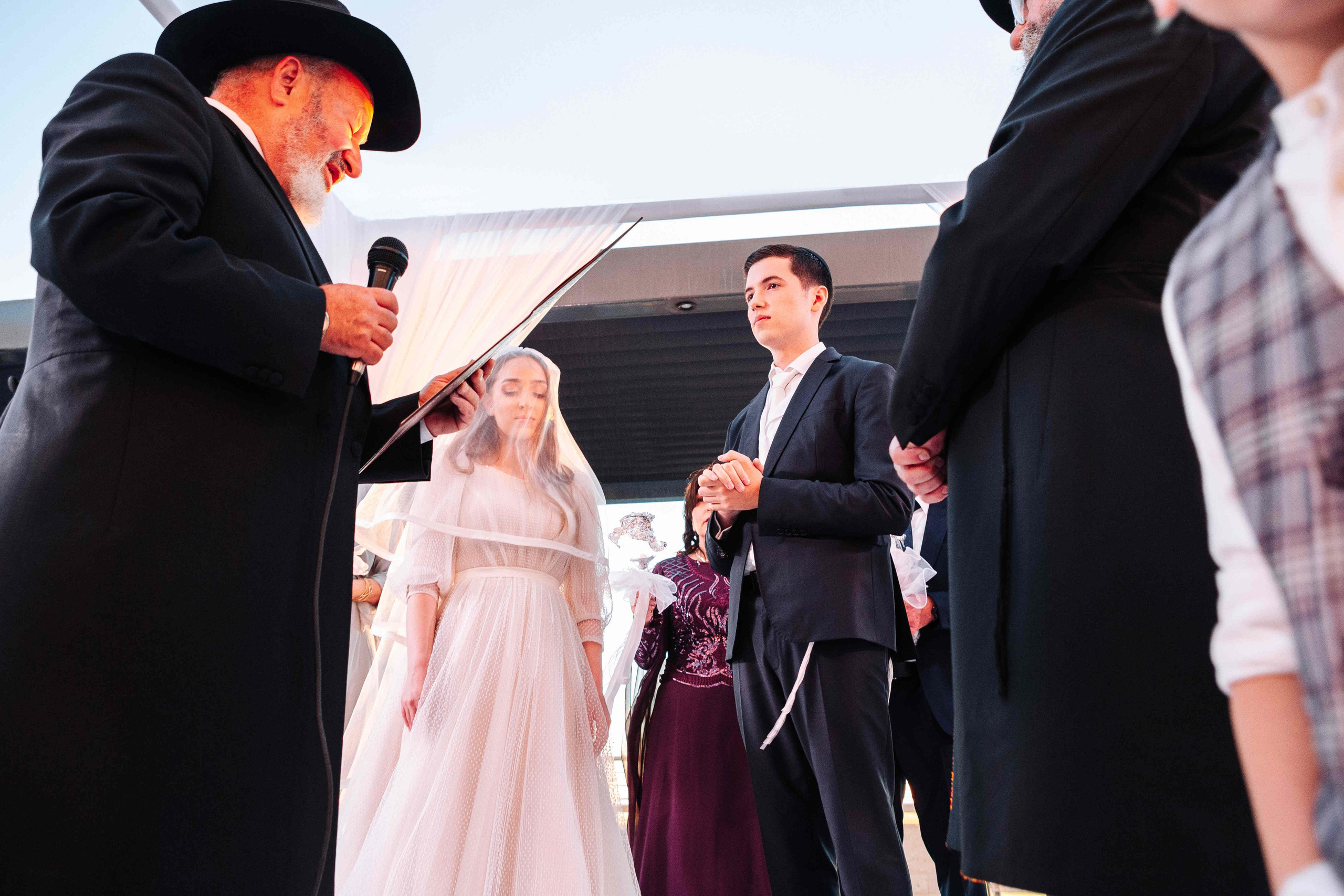 Sunset wedding in Jerusalem. PHOTOGRAPHER IN ISRAEL