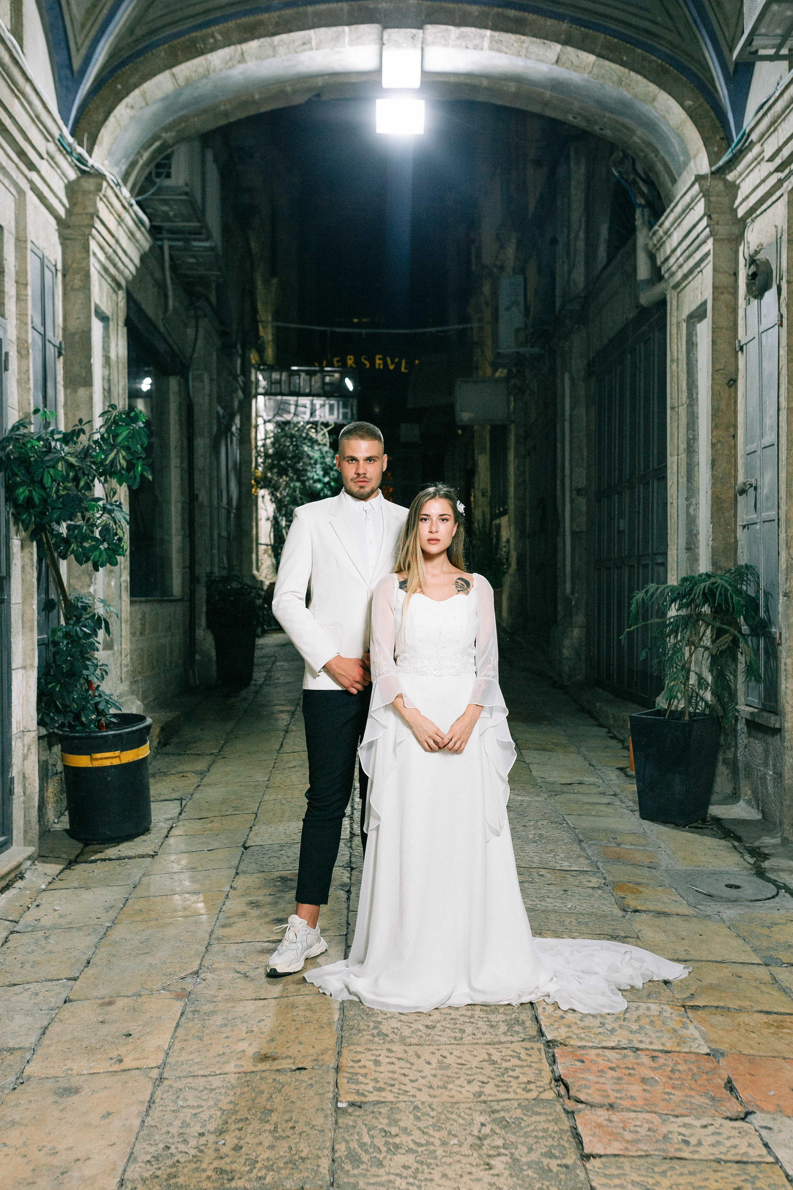 Night photosession in Jerusalem. Https://shi-photo.com/