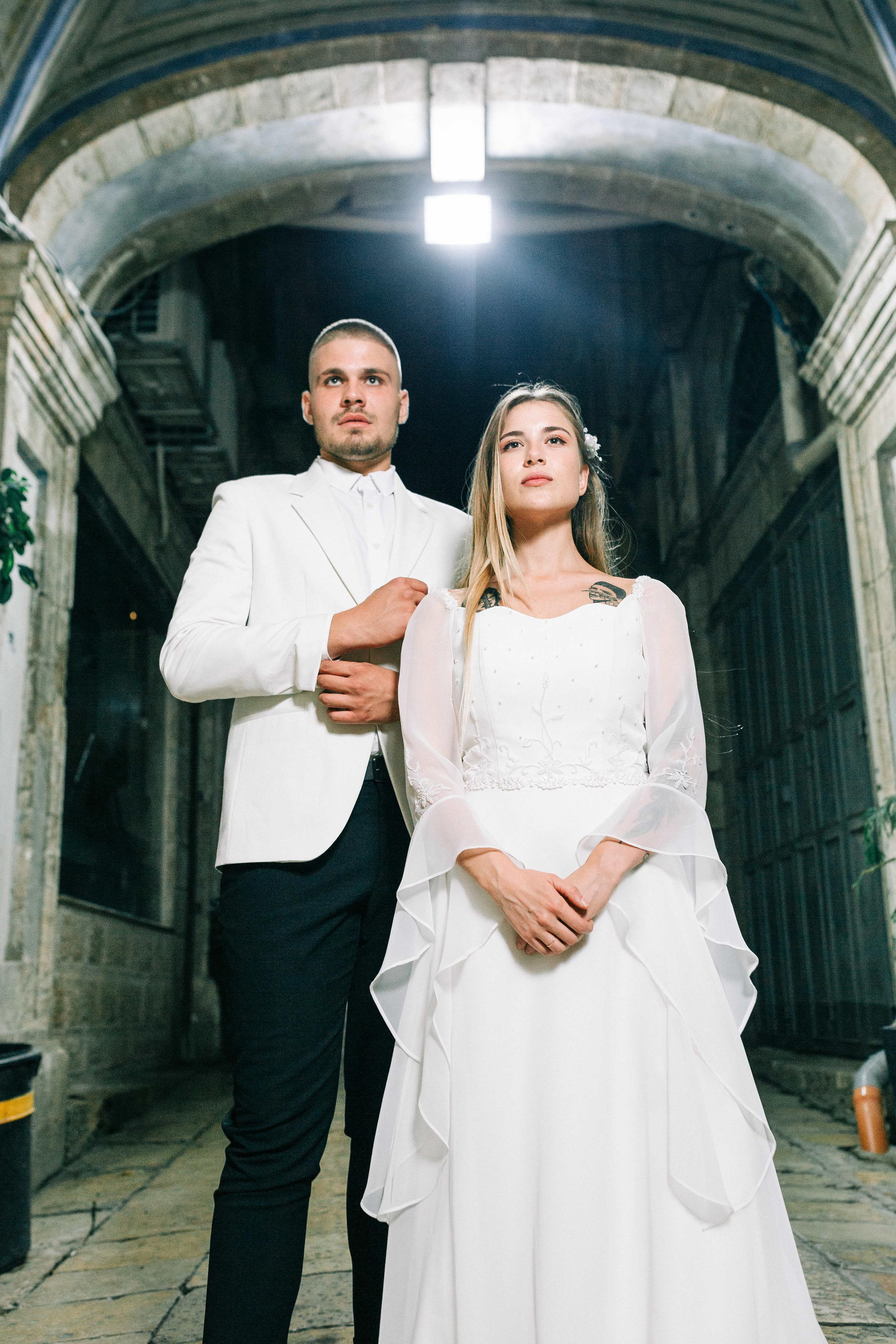Night photosession in Jerusalem. Https://shi-photo.com/