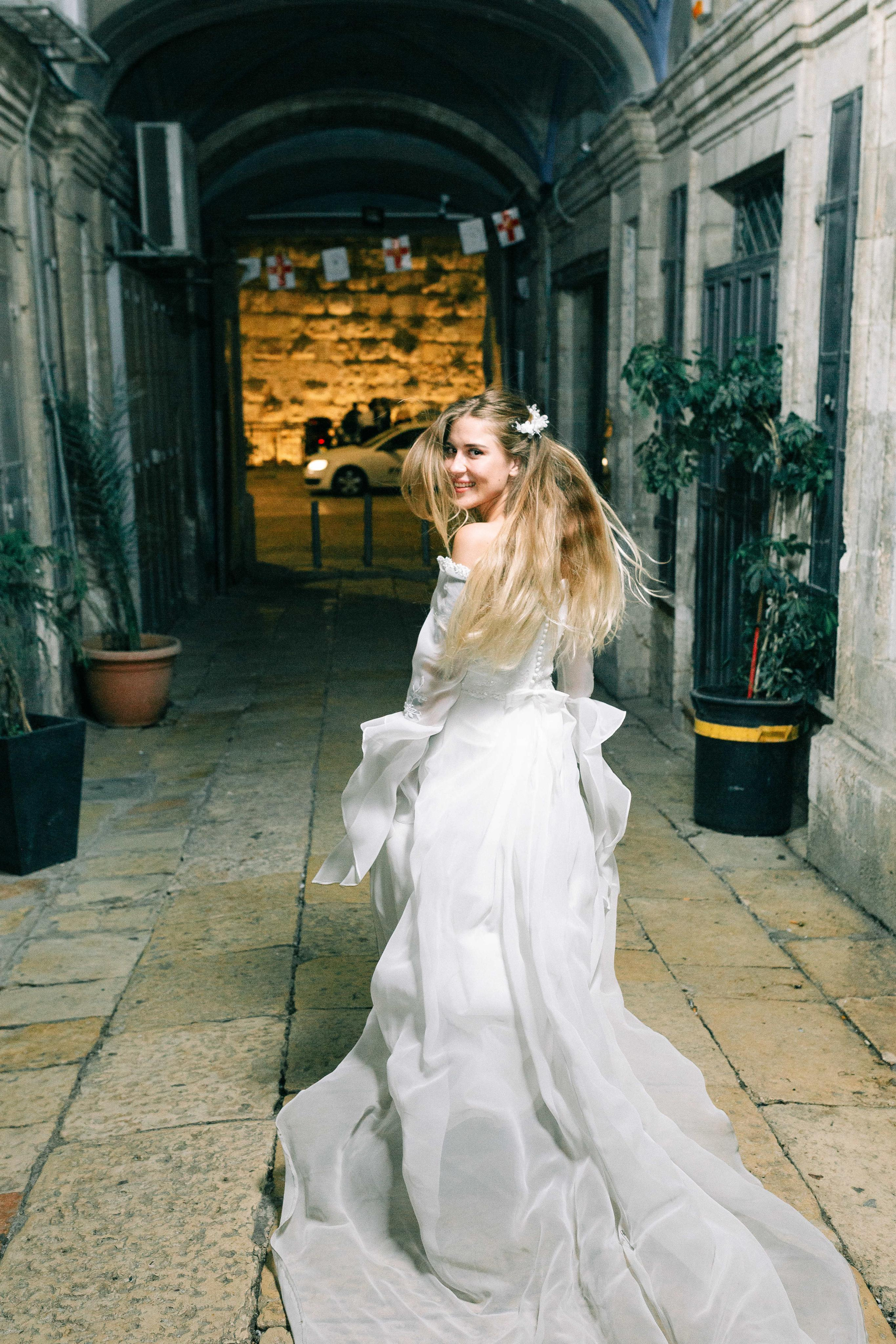 Night photosession in Jerusalem. Https://shi-photo.com/