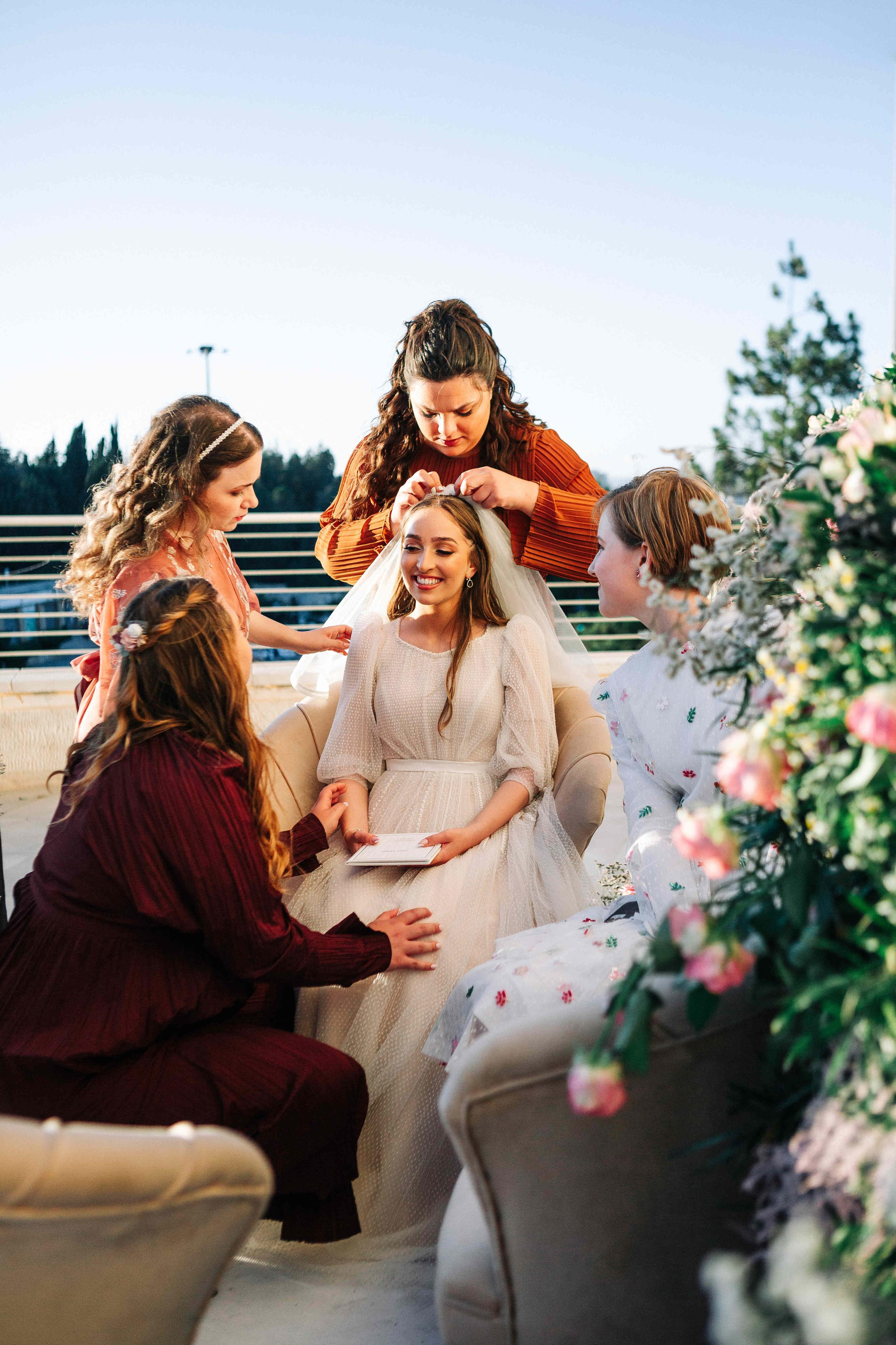 Sunset wedding in Jerusalem. PHOTOGRAPHER IN ISRAEL