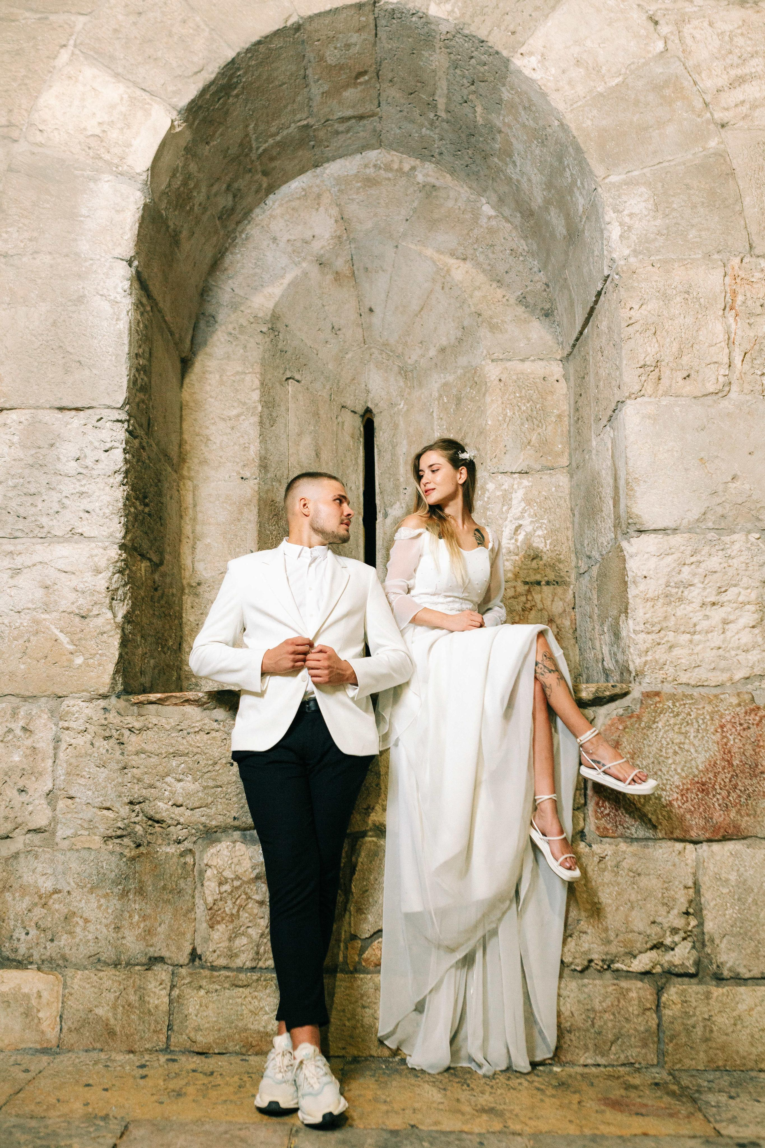 Night photosession in Jerusalem. Https://shi-photo.com/