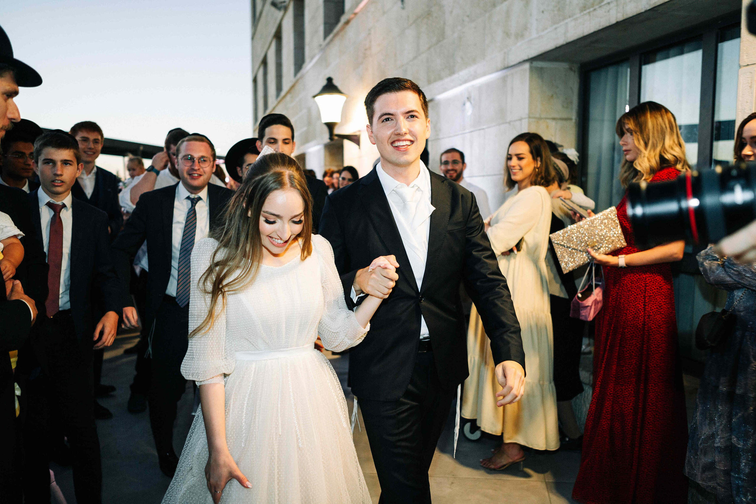 Sunset wedding in Jerusalem. PHOTOGRAPHER IN ISRAEL