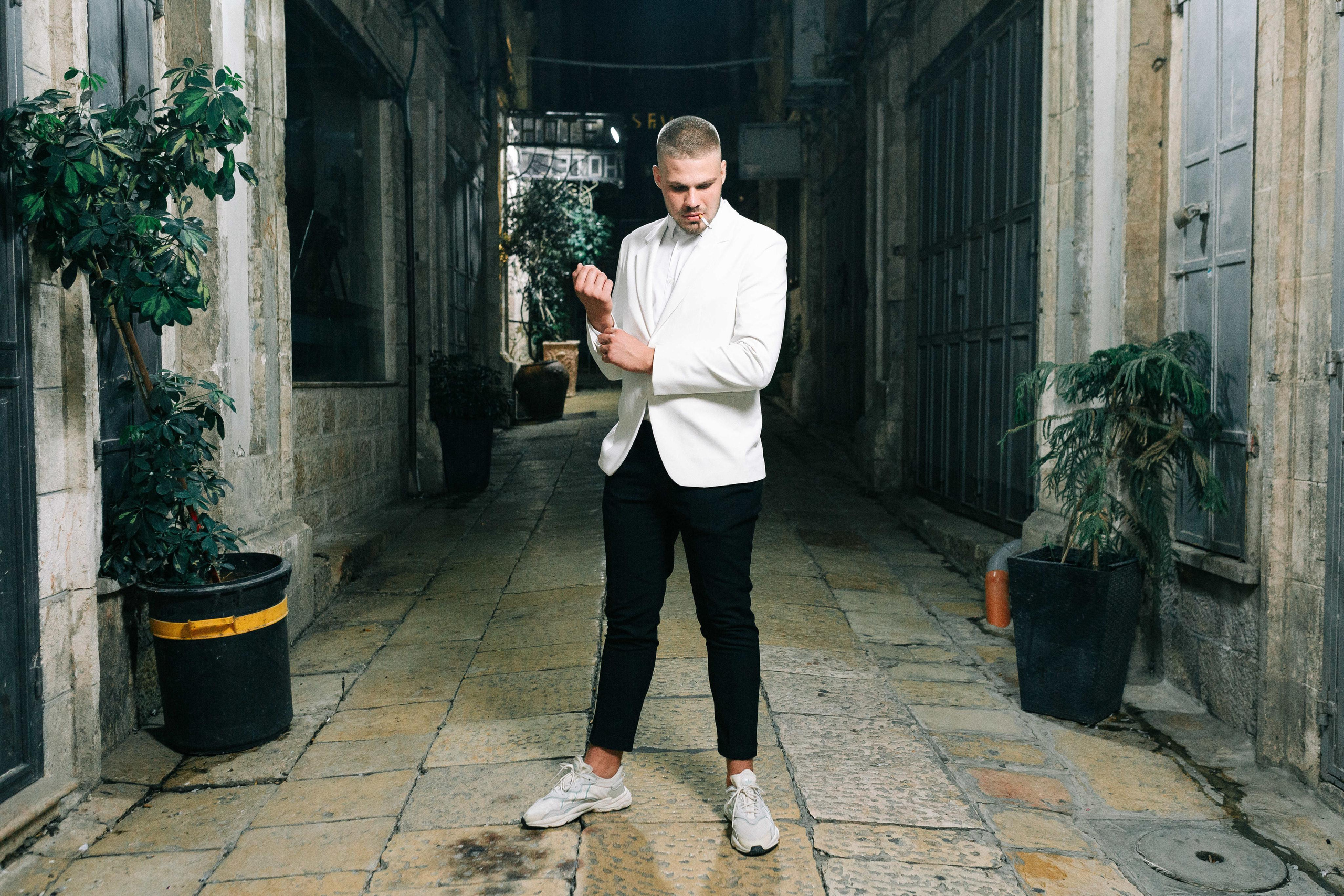 Night photosession in Jerusalem. Https://shi-photo.com/