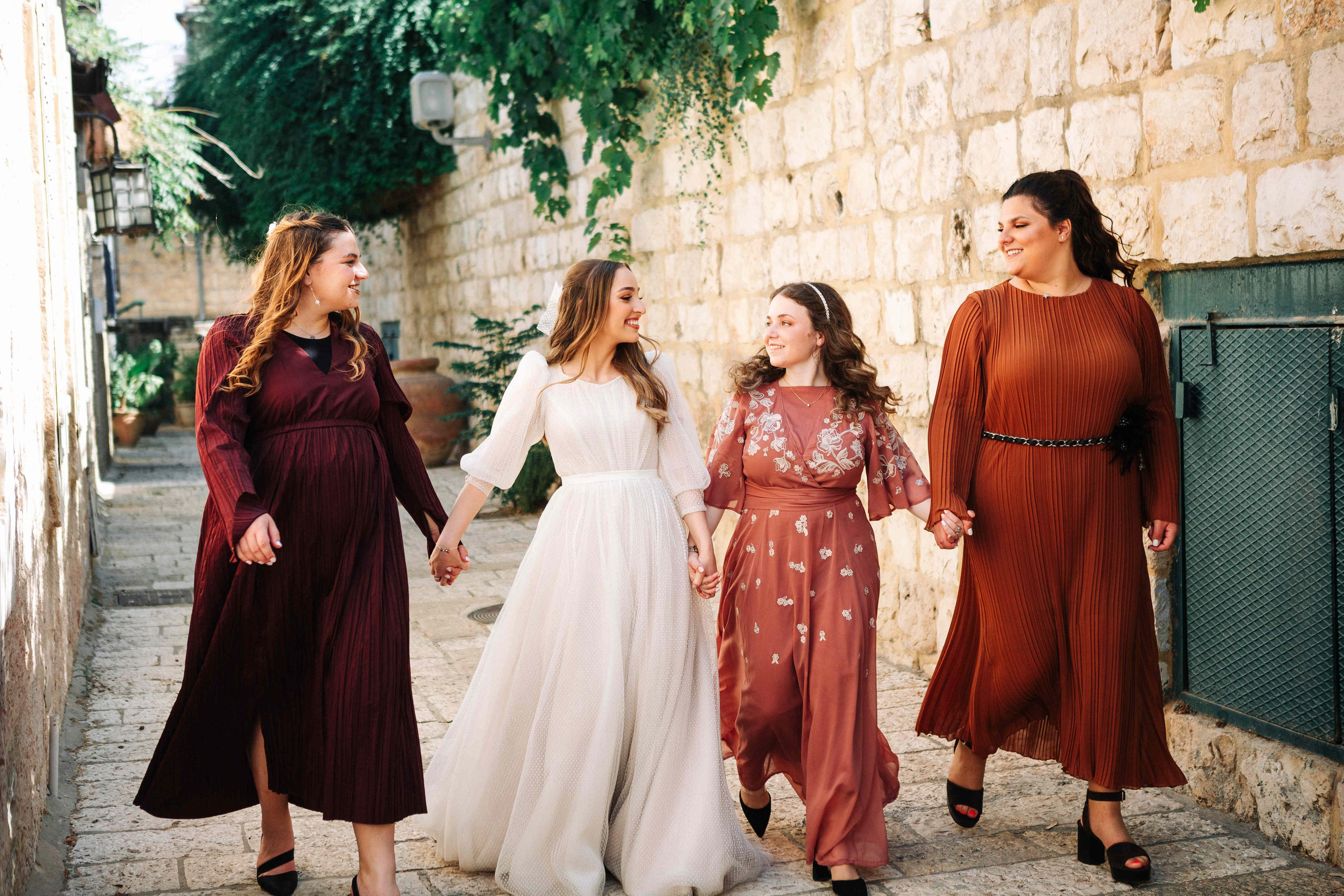 Sunset wedding in Jerusalem. PHOTOGRAPHER IN ISRAEL