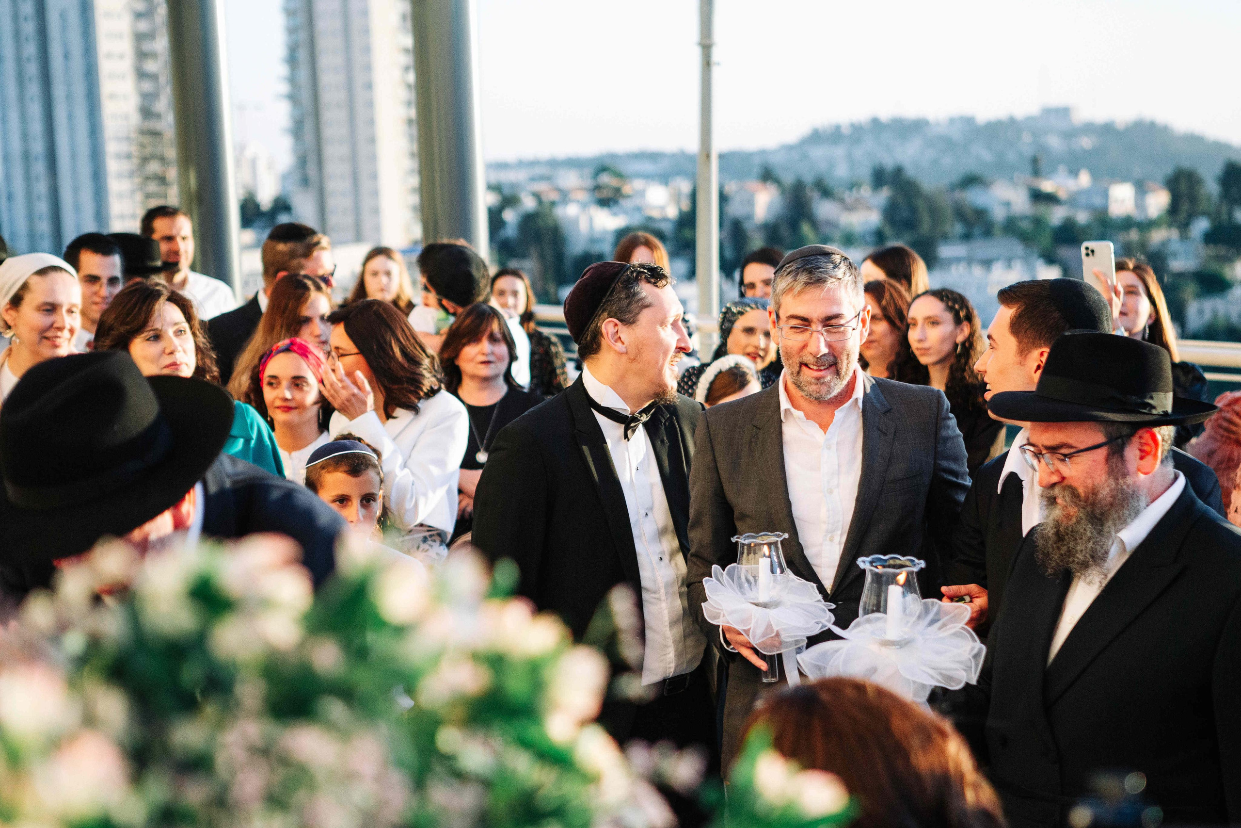 Sunset wedding in Jerusalem. PHOTOGRAPHER IN ISRAEL