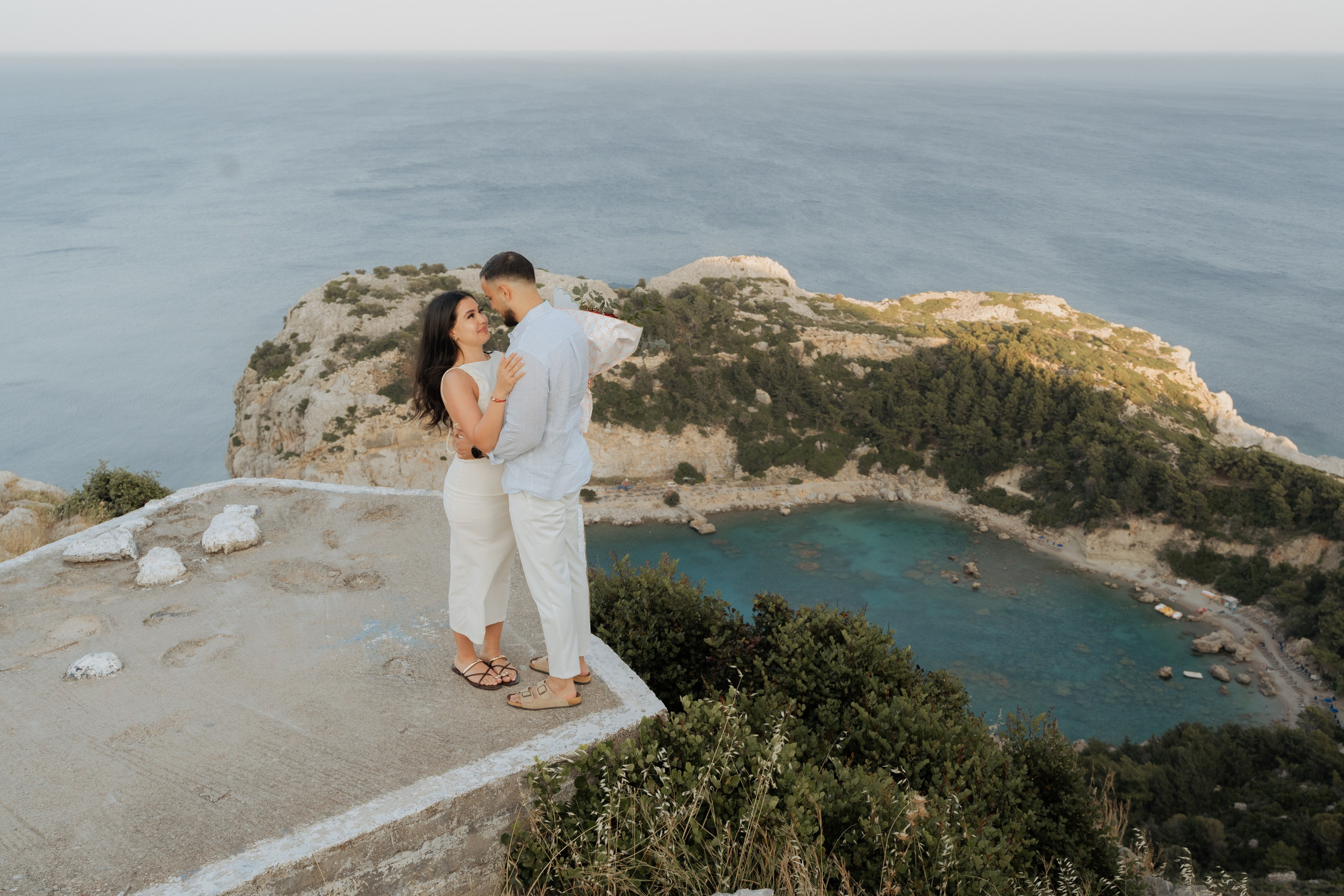 Anil and Denise. Renate Woeste | Wedding planner in Rhodes. Creating dream weddings by the sea. Let’s make your special day unforgettable