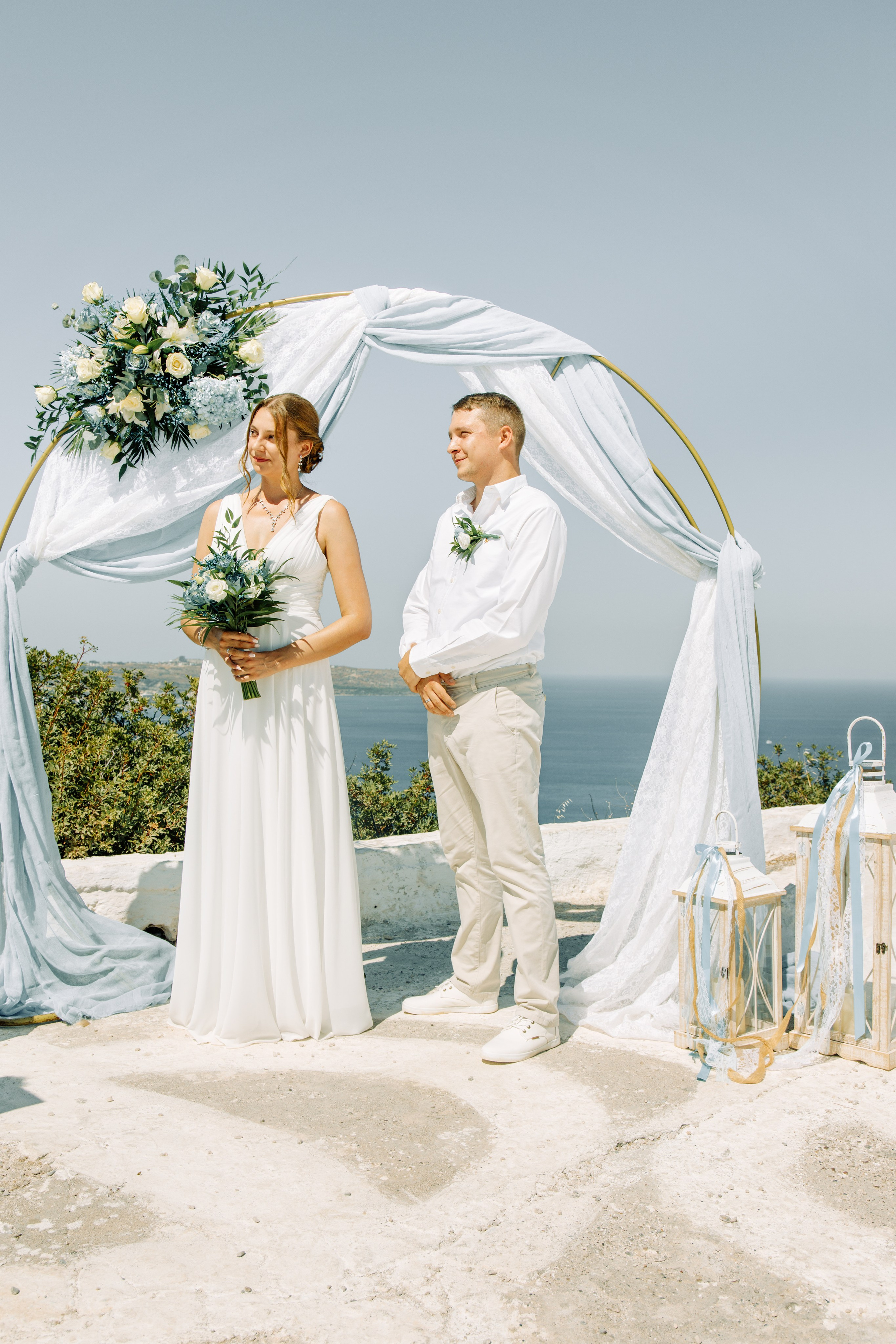 Ricardo and Justin. Renate Woeste | Wedding planner in Rhodes. Creating dream weddings by the sea. Let’s make your special day unforgettable