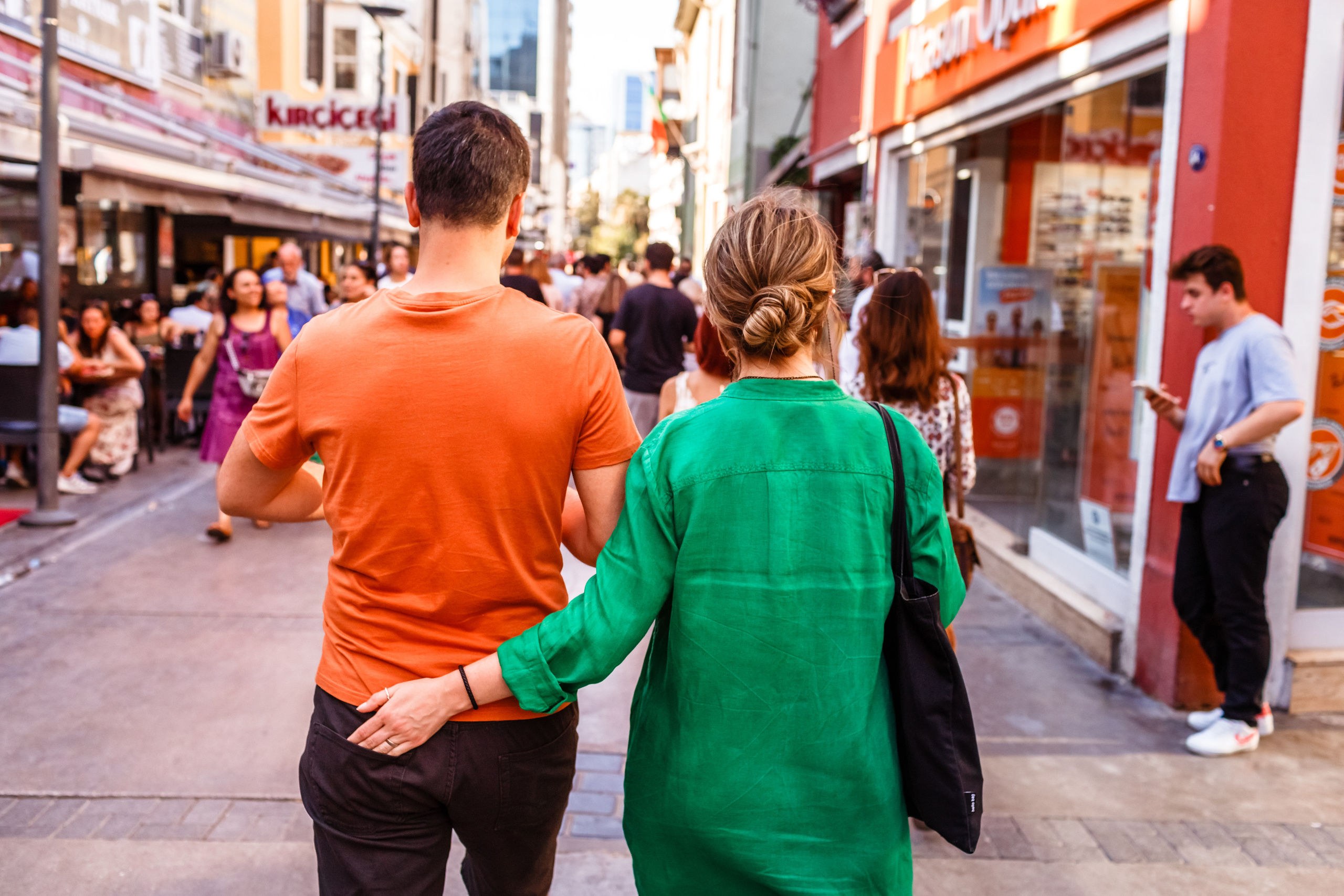 Bright walk around Izmir