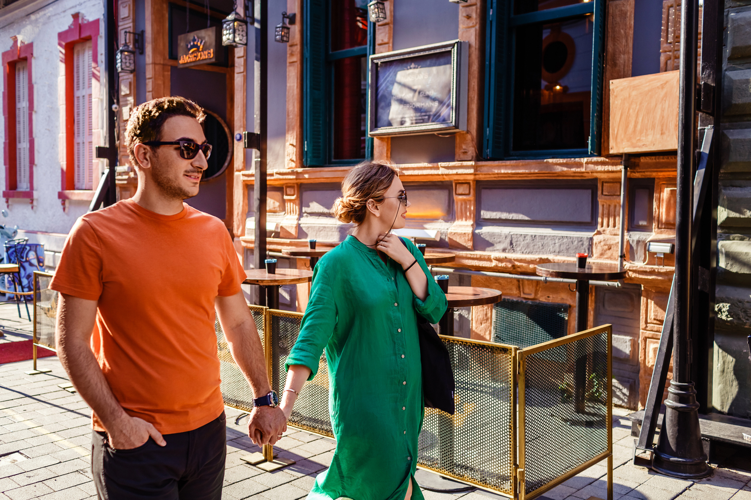 Bright walk around Izmir