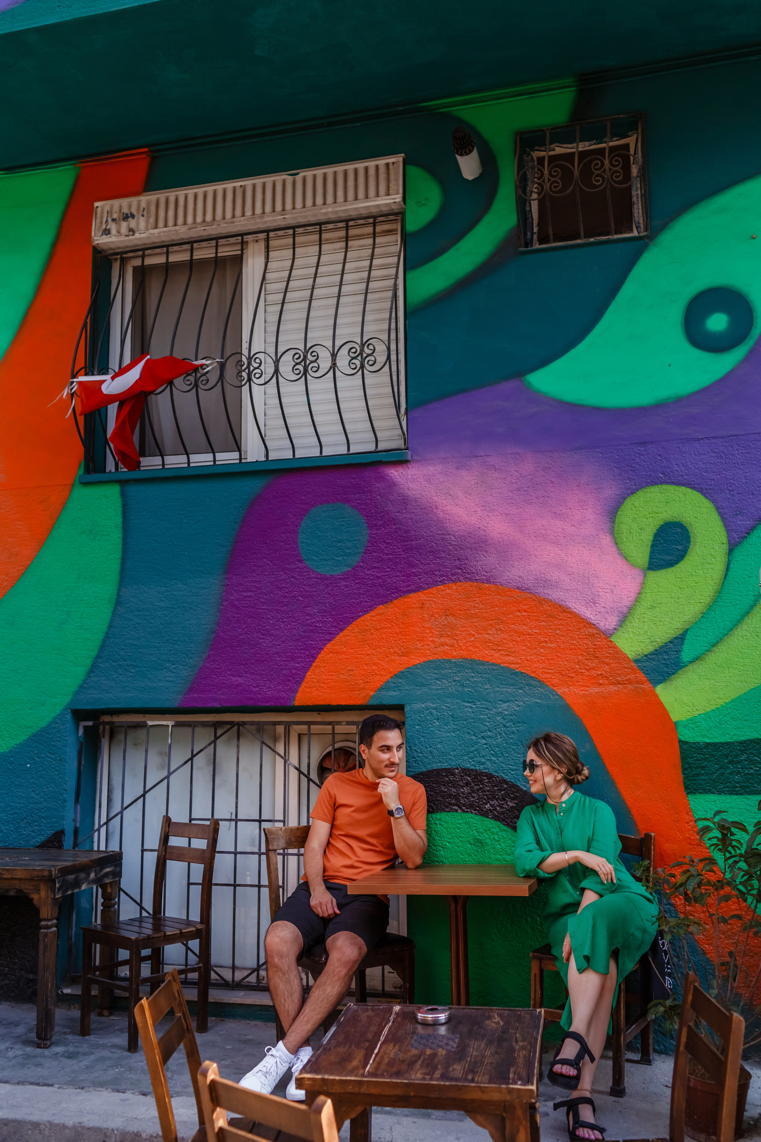 Bright walk around Izmir