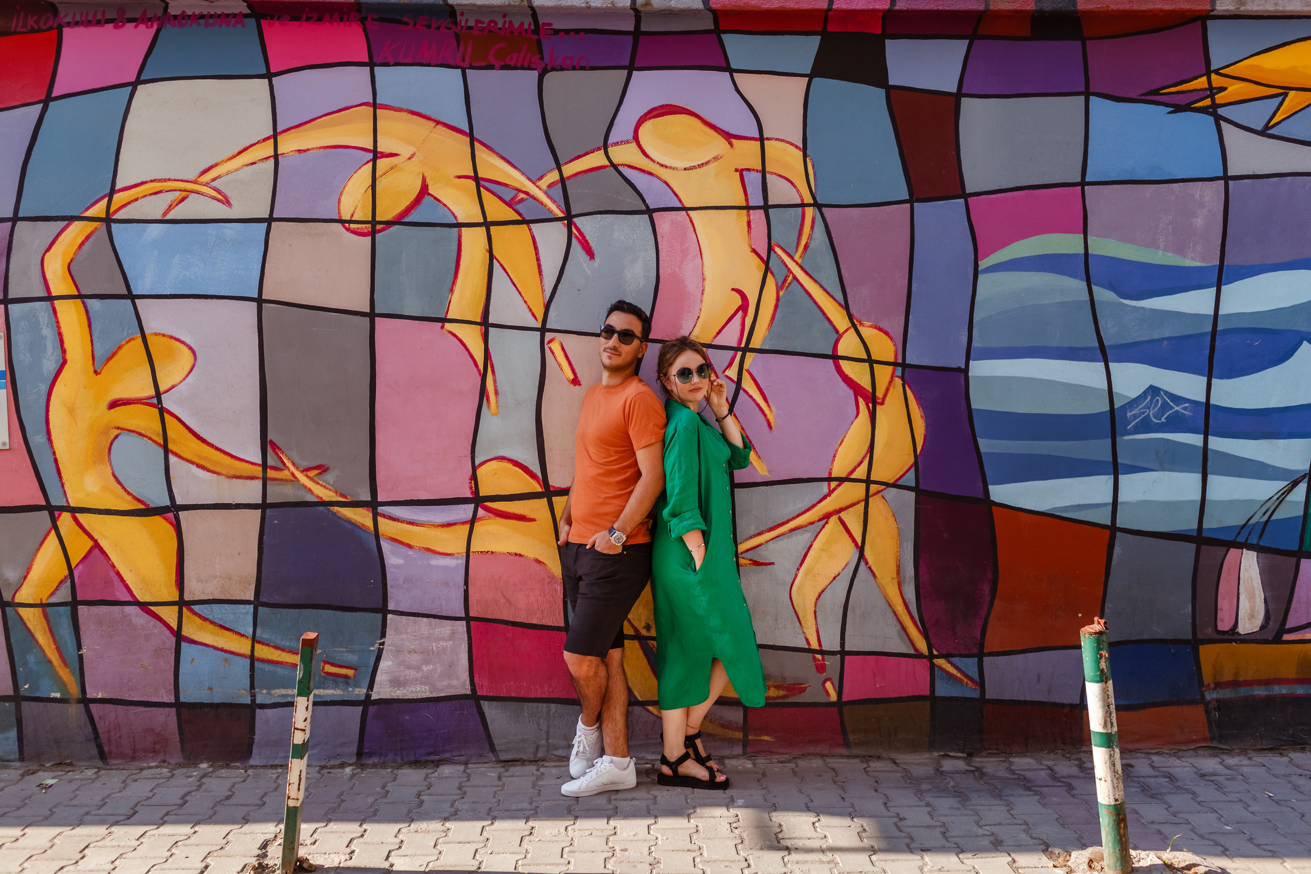 Bright walk around Izmir