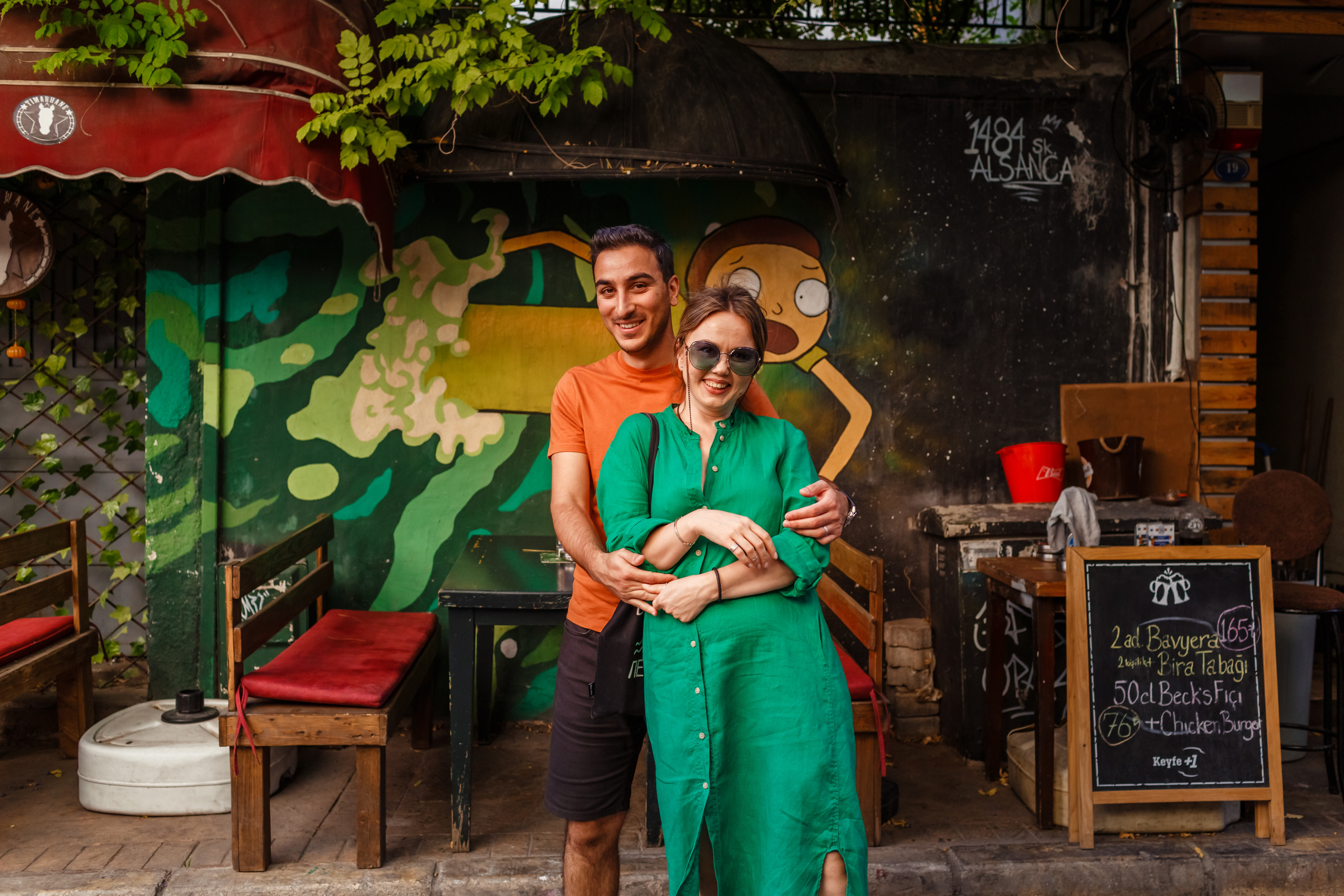 Bright walk around Izmir