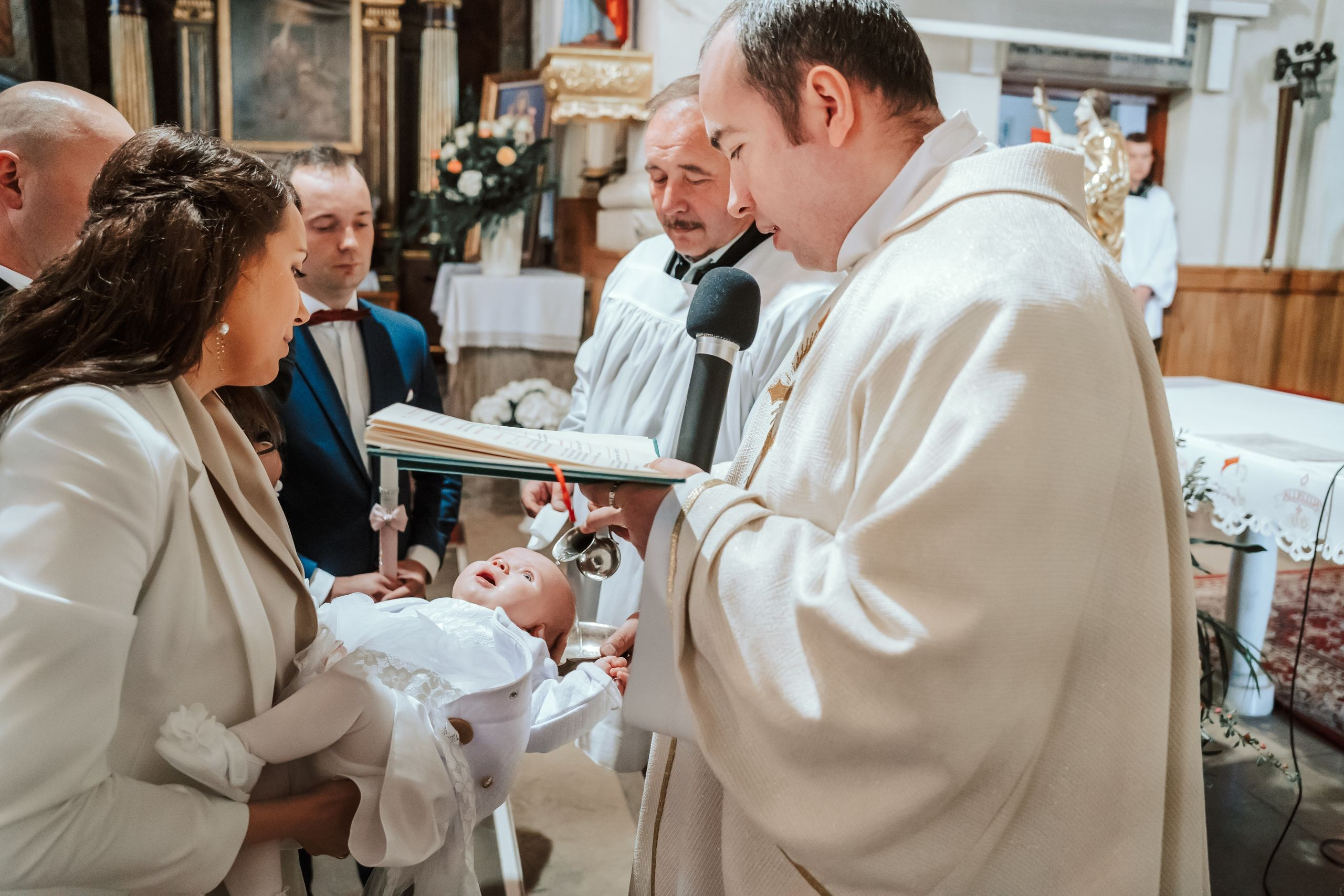 Chrzest Święty Klaudii. Michał Kaźmierczyk - Fotograf