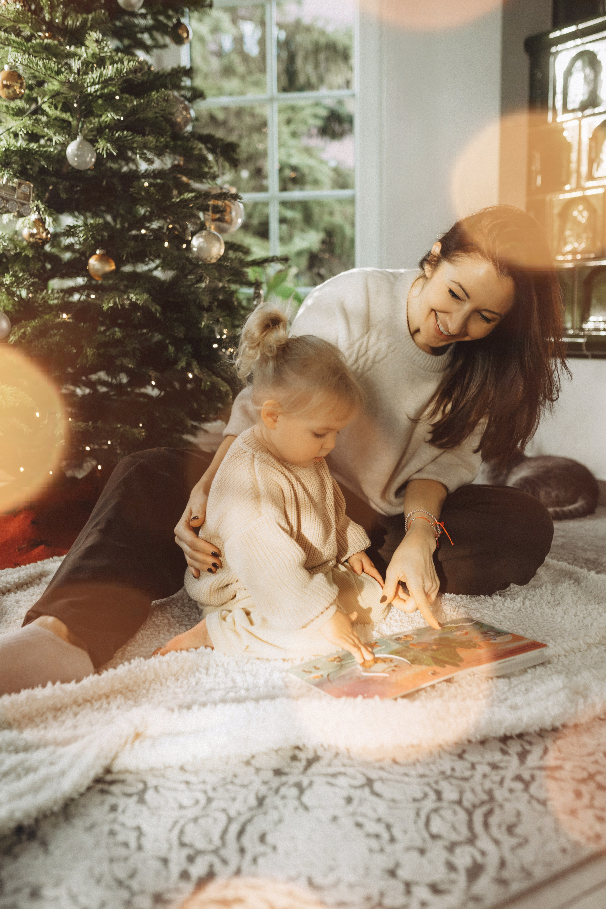 Новогодняя домашяя фотосессия. Семейный фотограф Лейпциг, Германия