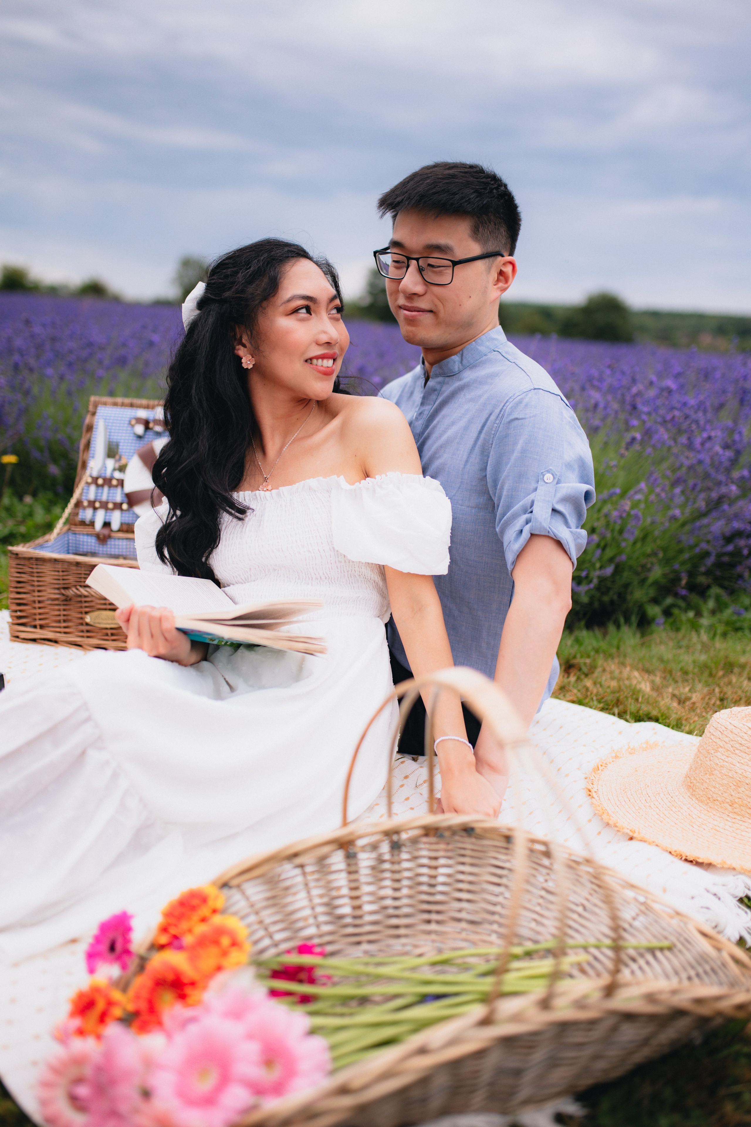 A & M Lavender farm. Tania Gandrabur, photographer in West Midlands, England