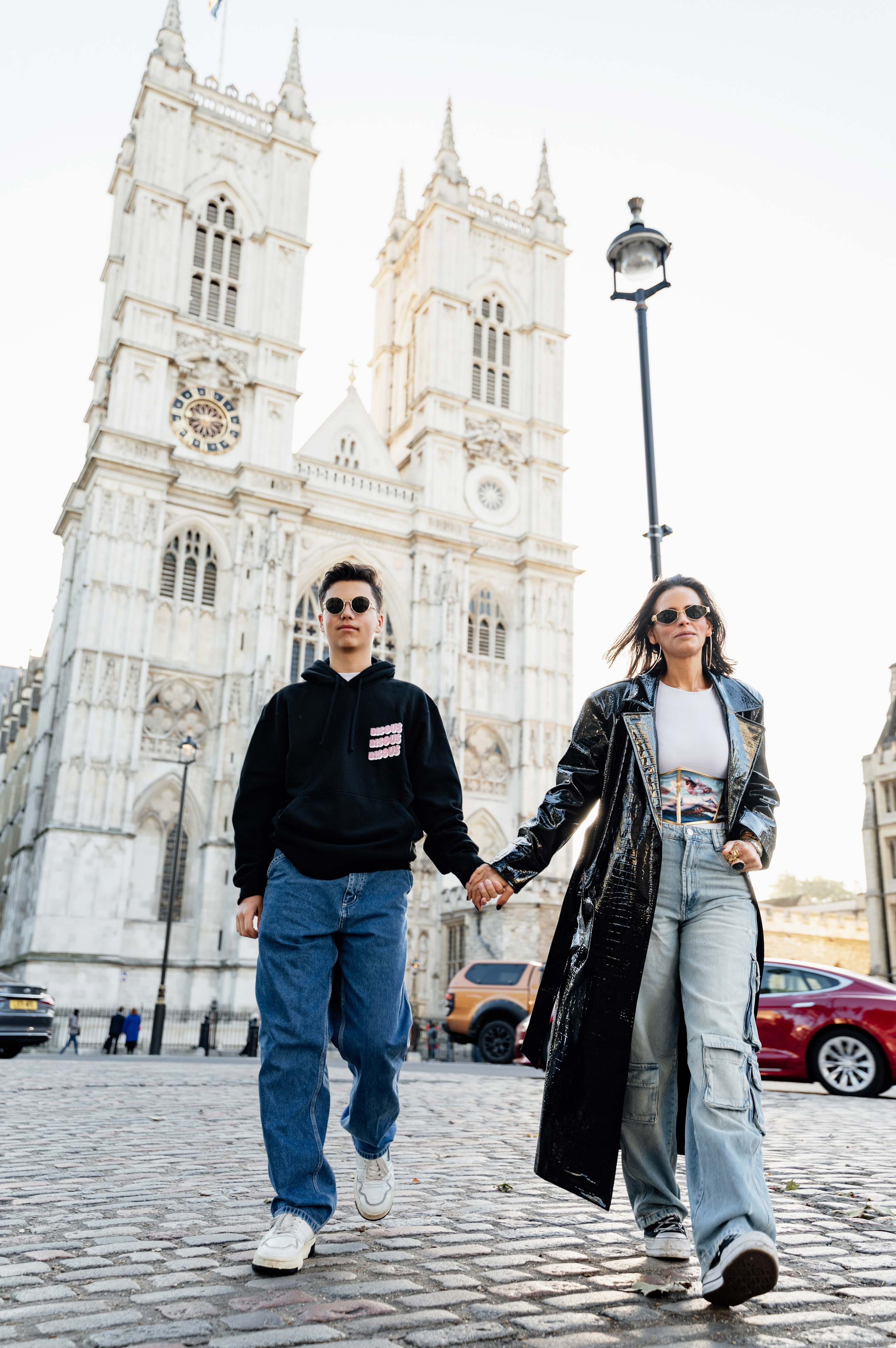 Tower Bridge+Westminster Carmela with son. FAMILY AND WEDDING PHOTOGRAPHER IN LONDON MARINA RIVA