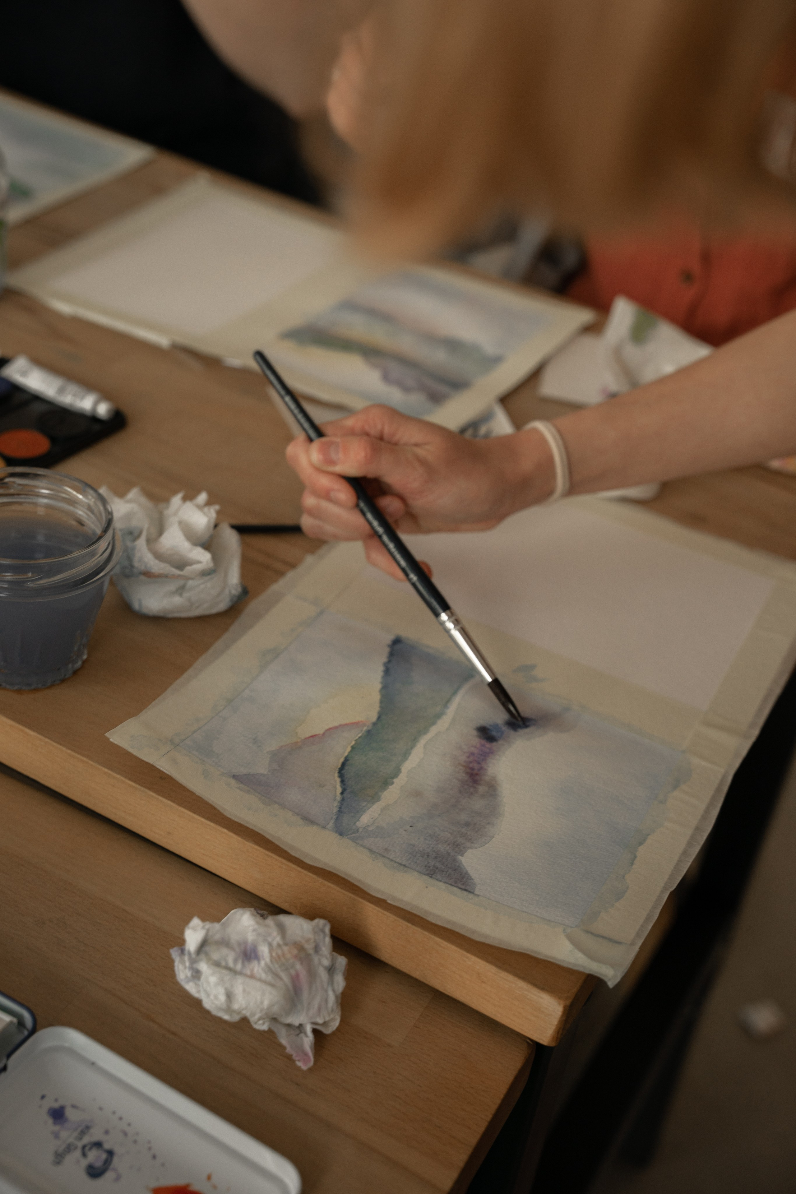 Мастер-класс по акварели. Lera Berg — портретный фотограф и ретушер в Мюнхене