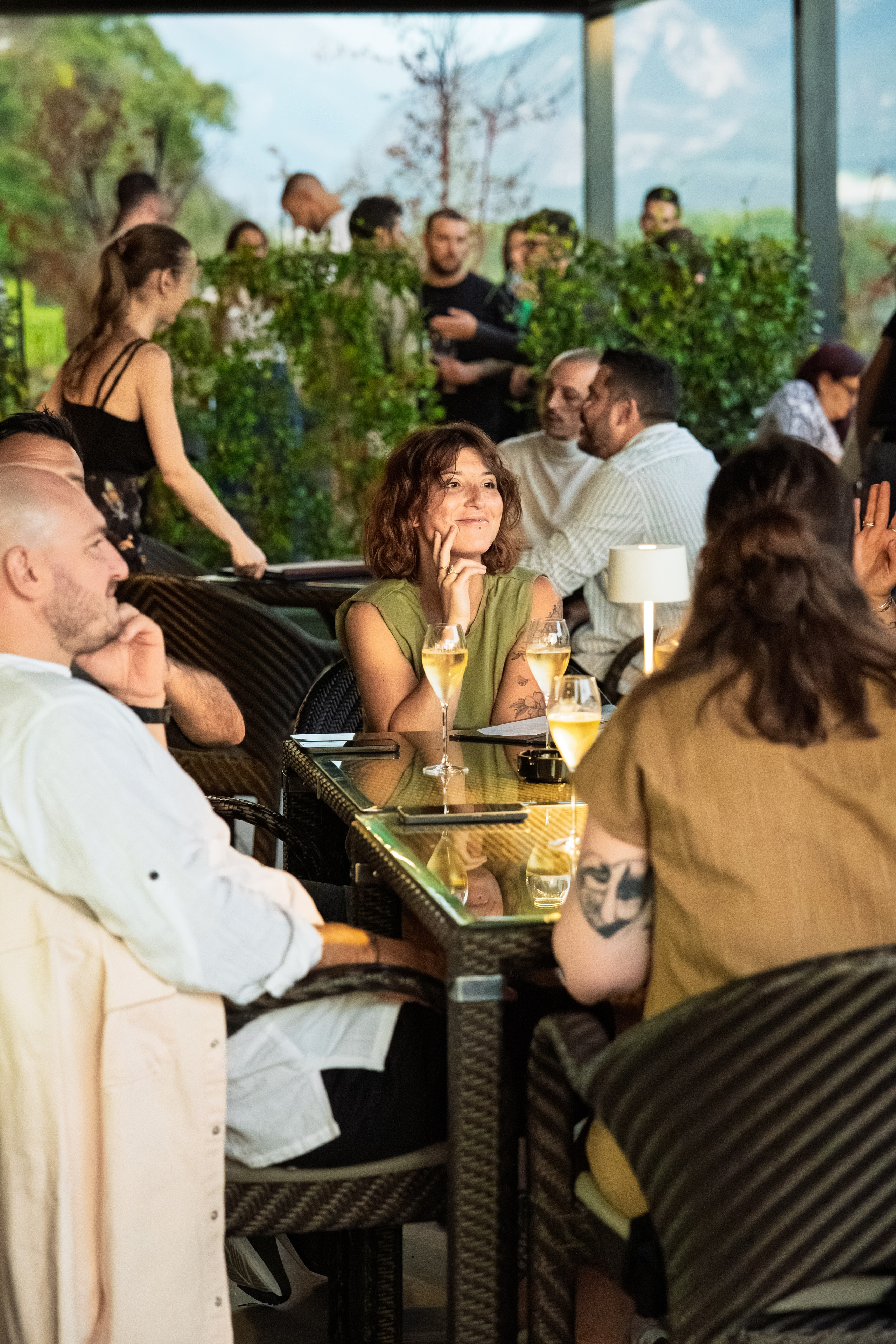 Ouverture du restaurant-club « Instinct  Amazonia » Sion. Photographe Suisse Tatiana Lyzhina