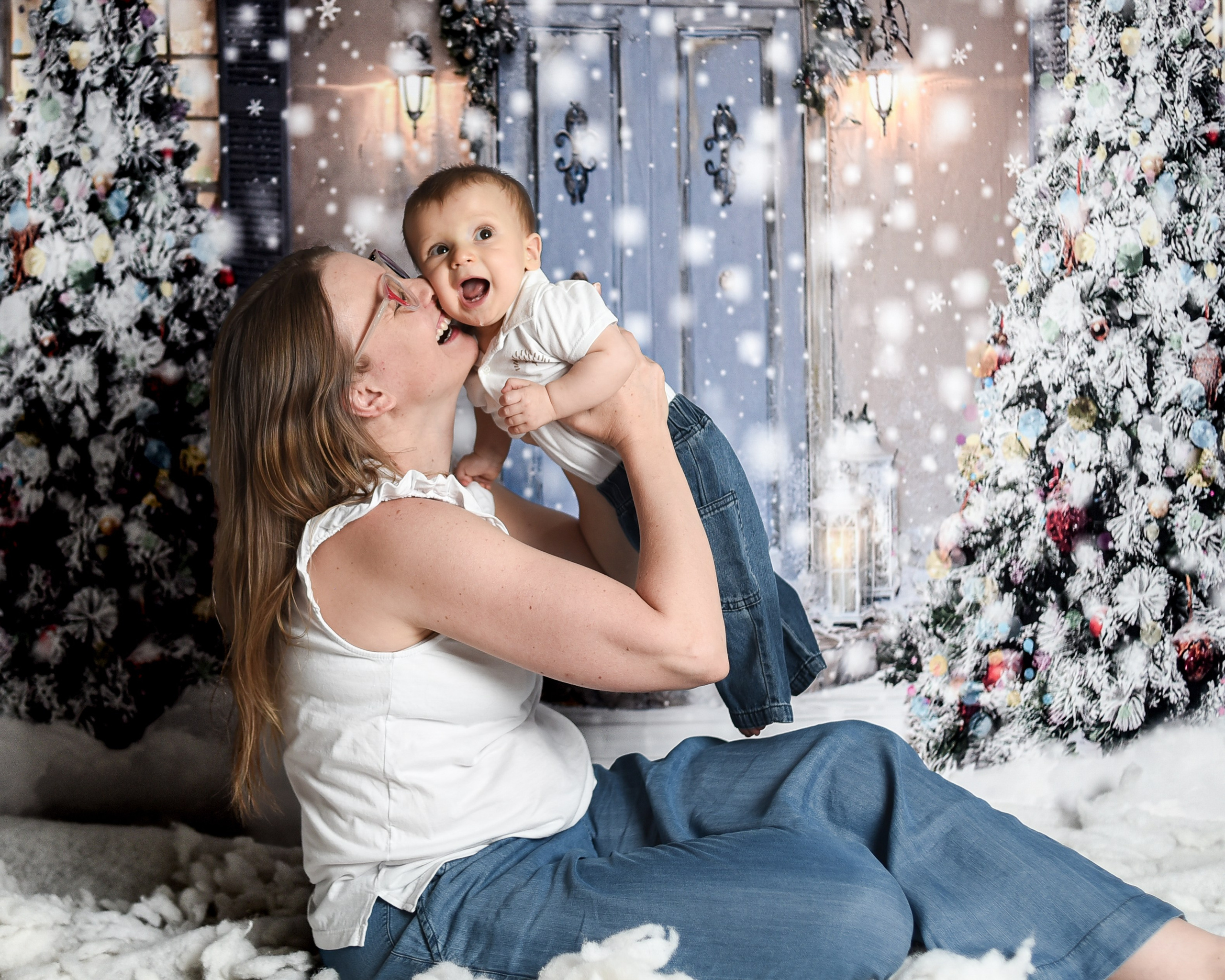 Sesión Navideña de Faustino, Octavio y Familia. Fotografo de casamiento en misiones y fotógrafo de familia  Posadas