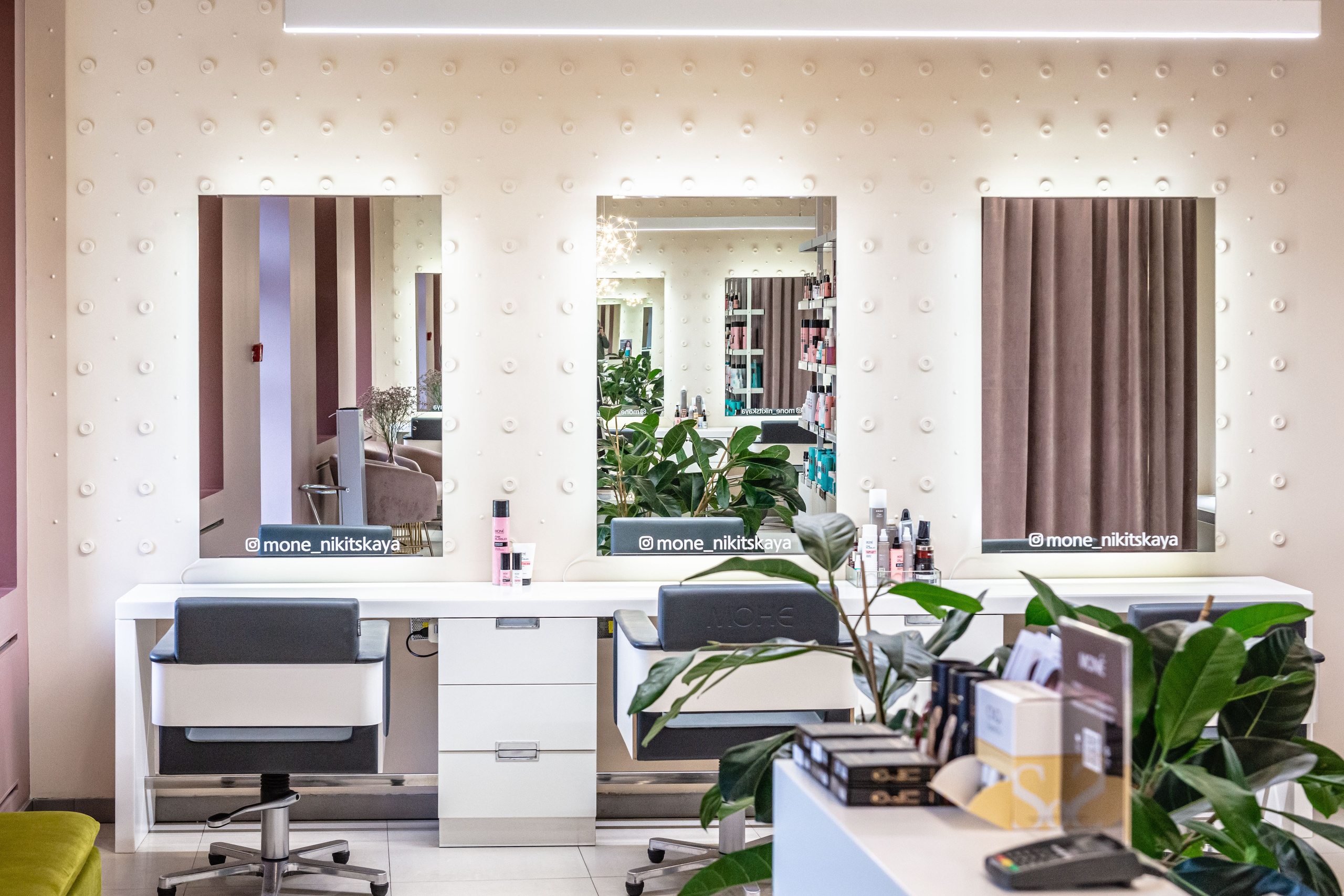 Салон красоты Mone Никитская. PHOTOGRAPHER QUINTANA ROO