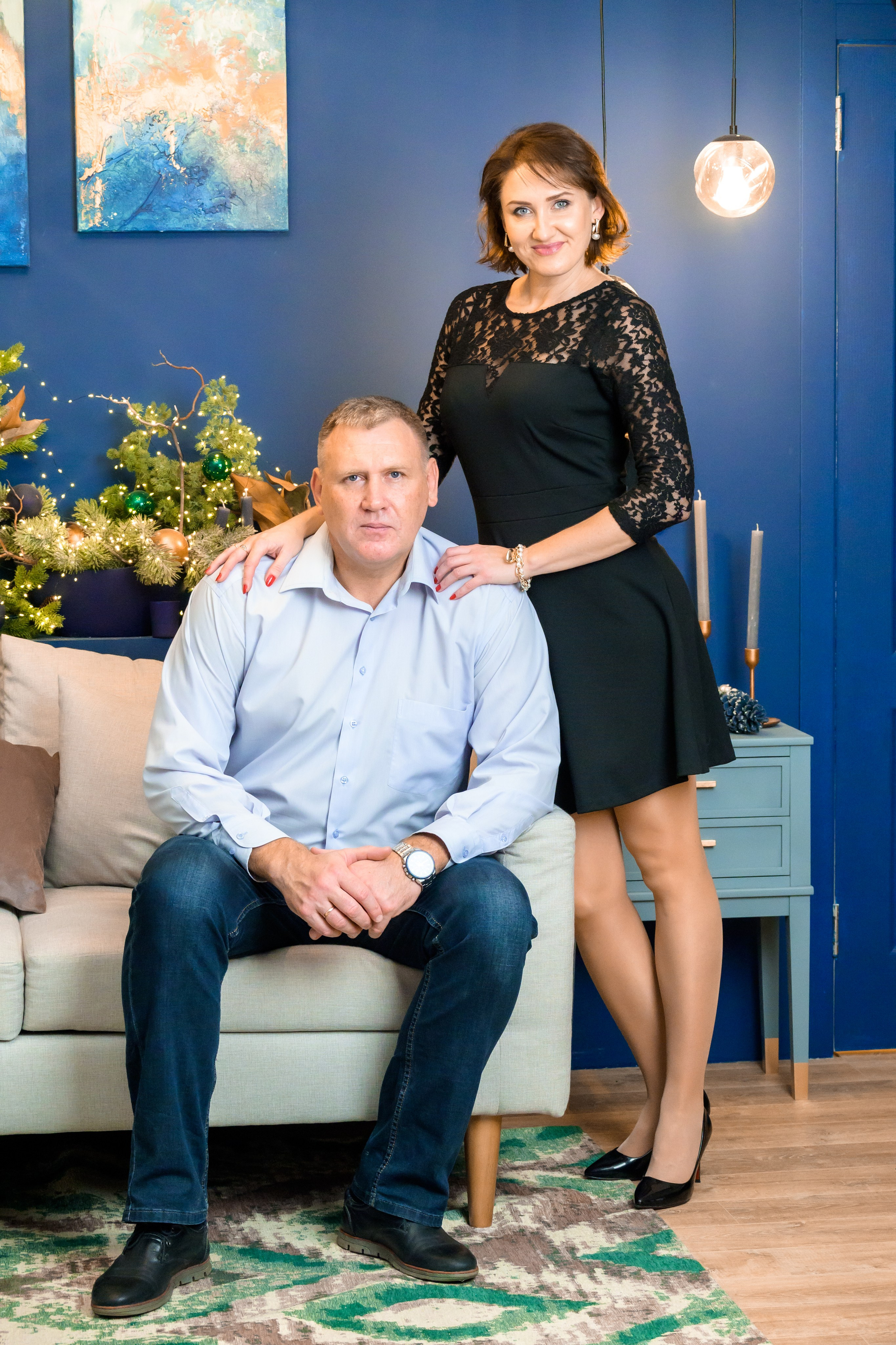 Katya and the family. Fotograf Dmitrii Donets