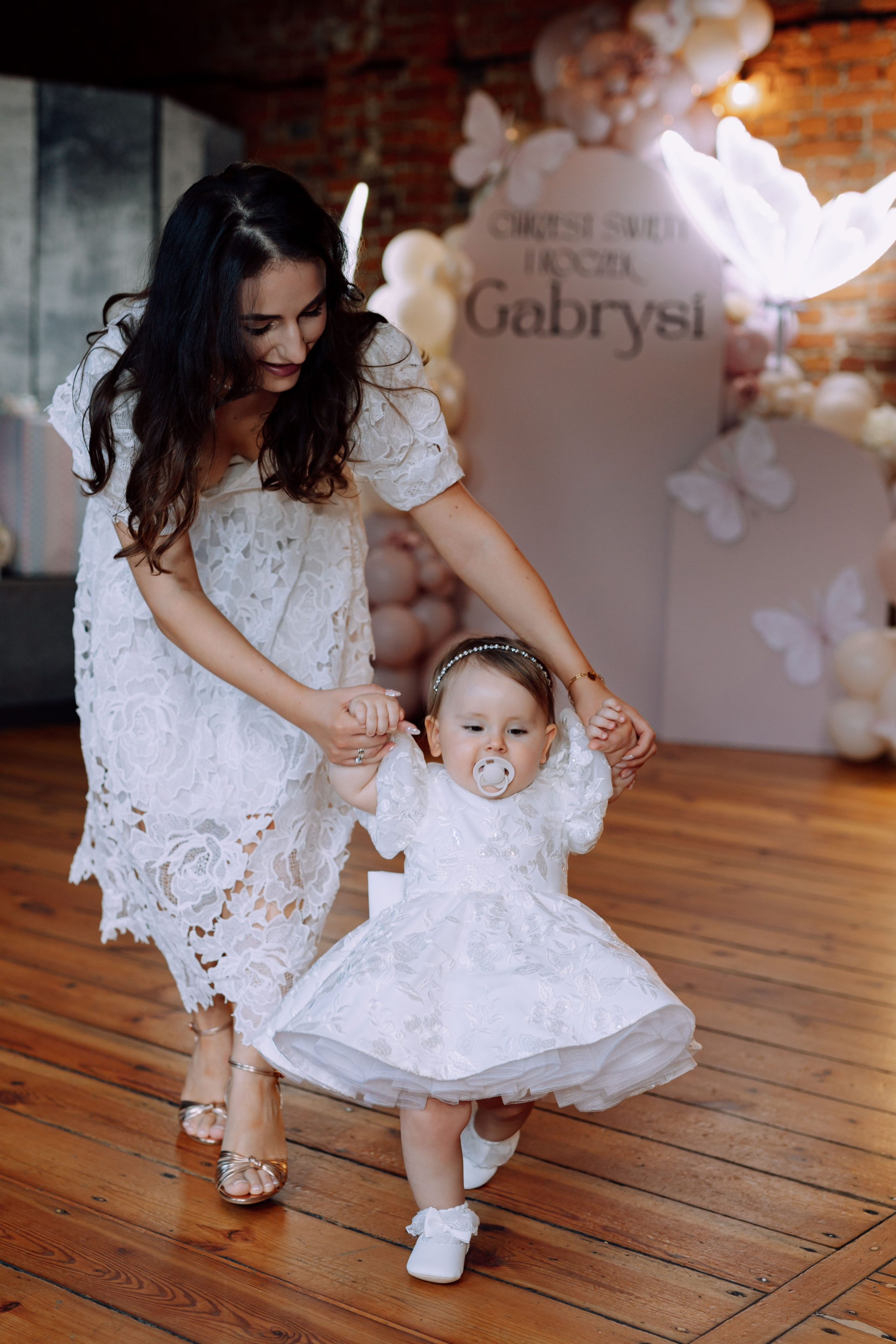 Chrzest Święty i roczek Gabrieli