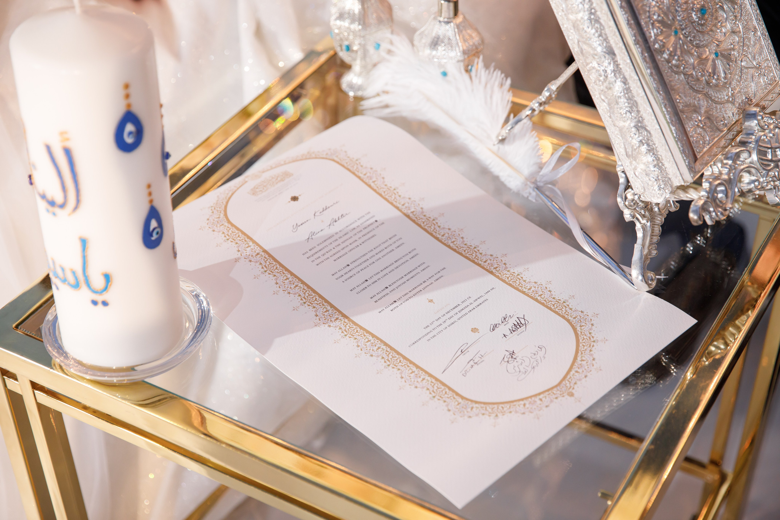 22/12/2023 Burj Al Arab wedding. Photographer Anna Curly | Weddings and Events in Dubai