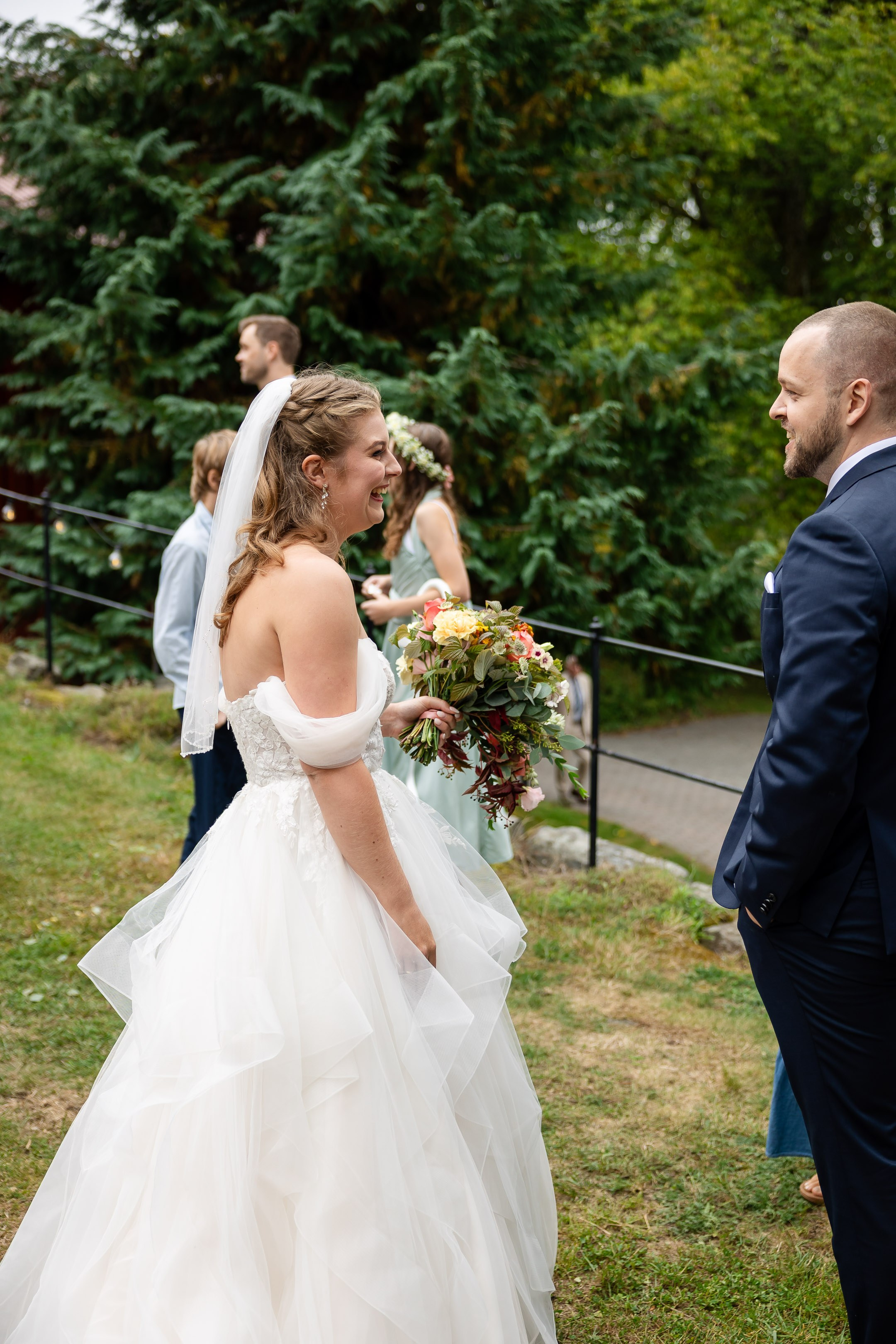 Bryllupsfotografering på Tromøya i Arendal. Bryllupsfotograf i Oslo og Rogaland — Meisal Media