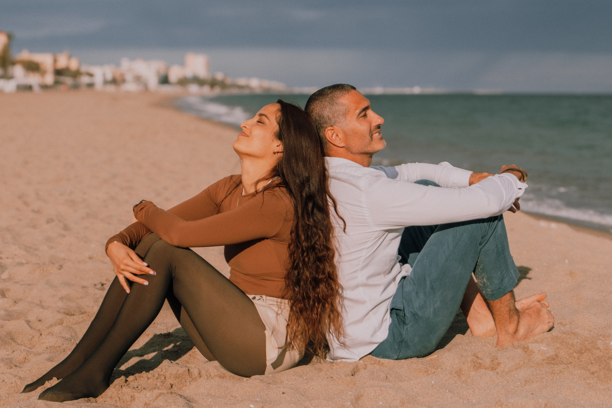 Sesión familiar en la playa. Fotografía profesional en Calafell - Elena Medvedeva