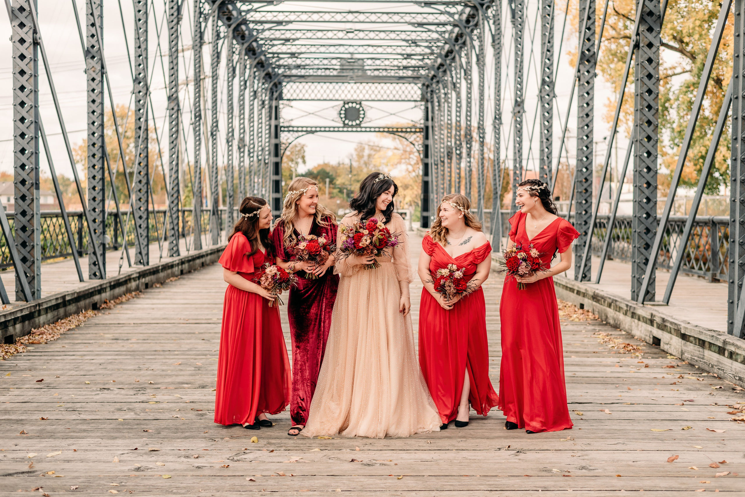 Bold & Dramatic Wedding at The Paper Mill on The Landing | Fort Wayne Wedding Photographer. Alexandria Danielle Photography | Fort Wayne & Indianapolis Wedding Photographer