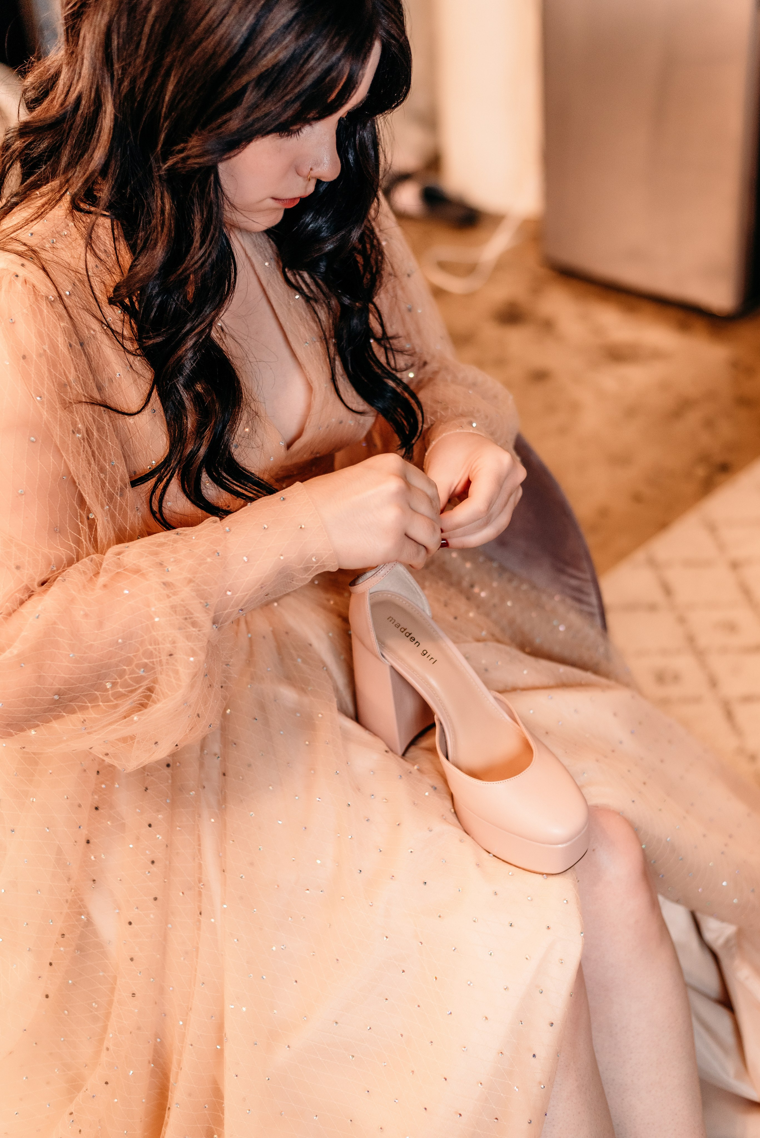 Bold & Dramatic Wedding at The Paper Mill on The Landing | Fort Wayne Wedding Photographer. Alexandria Danielle Photography | Fort Wayne & Indianapolis Wedding Photographer