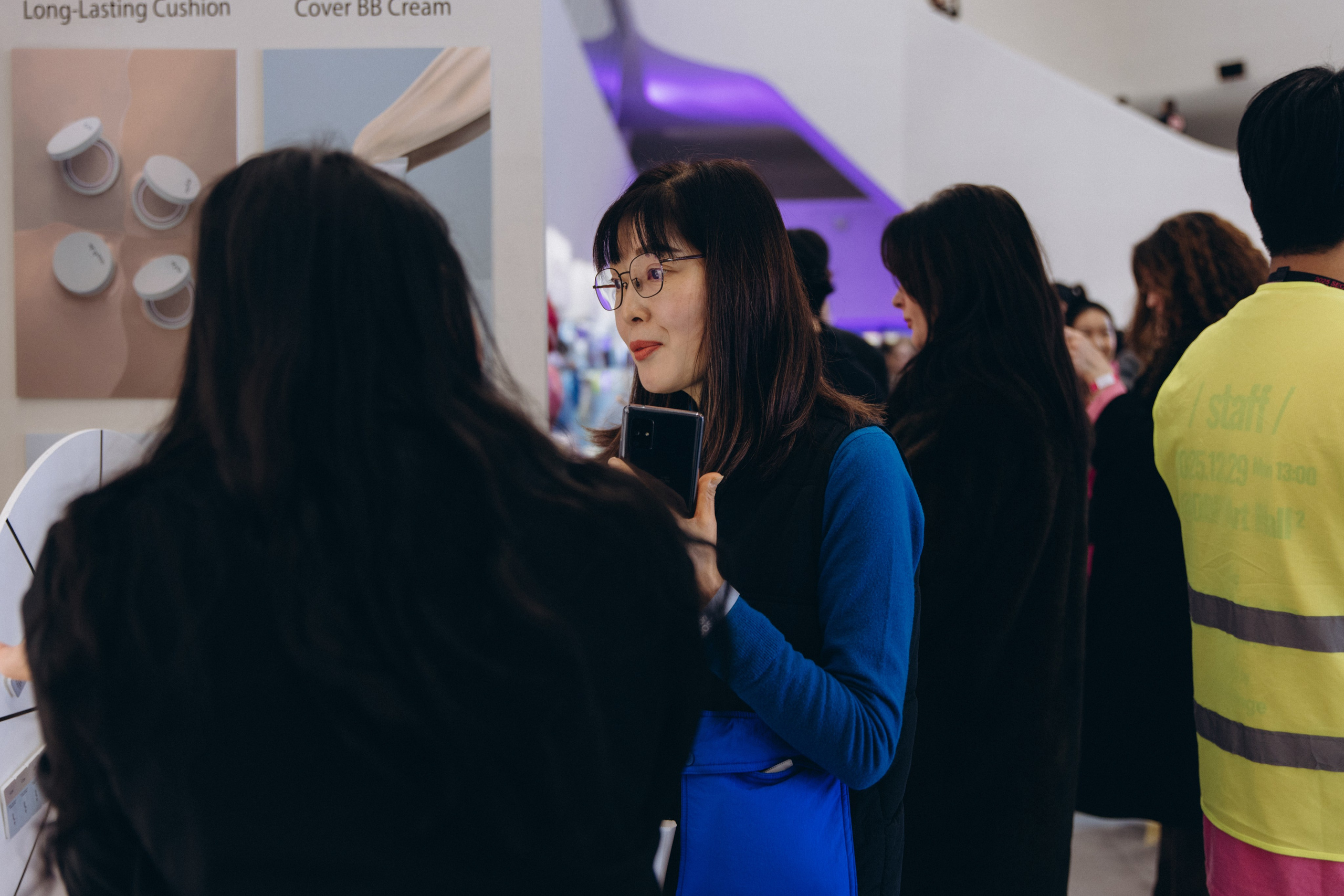 Seoul beauty expo 2025 (Black Rice). Portrait photographer in South Korea Olga Lian