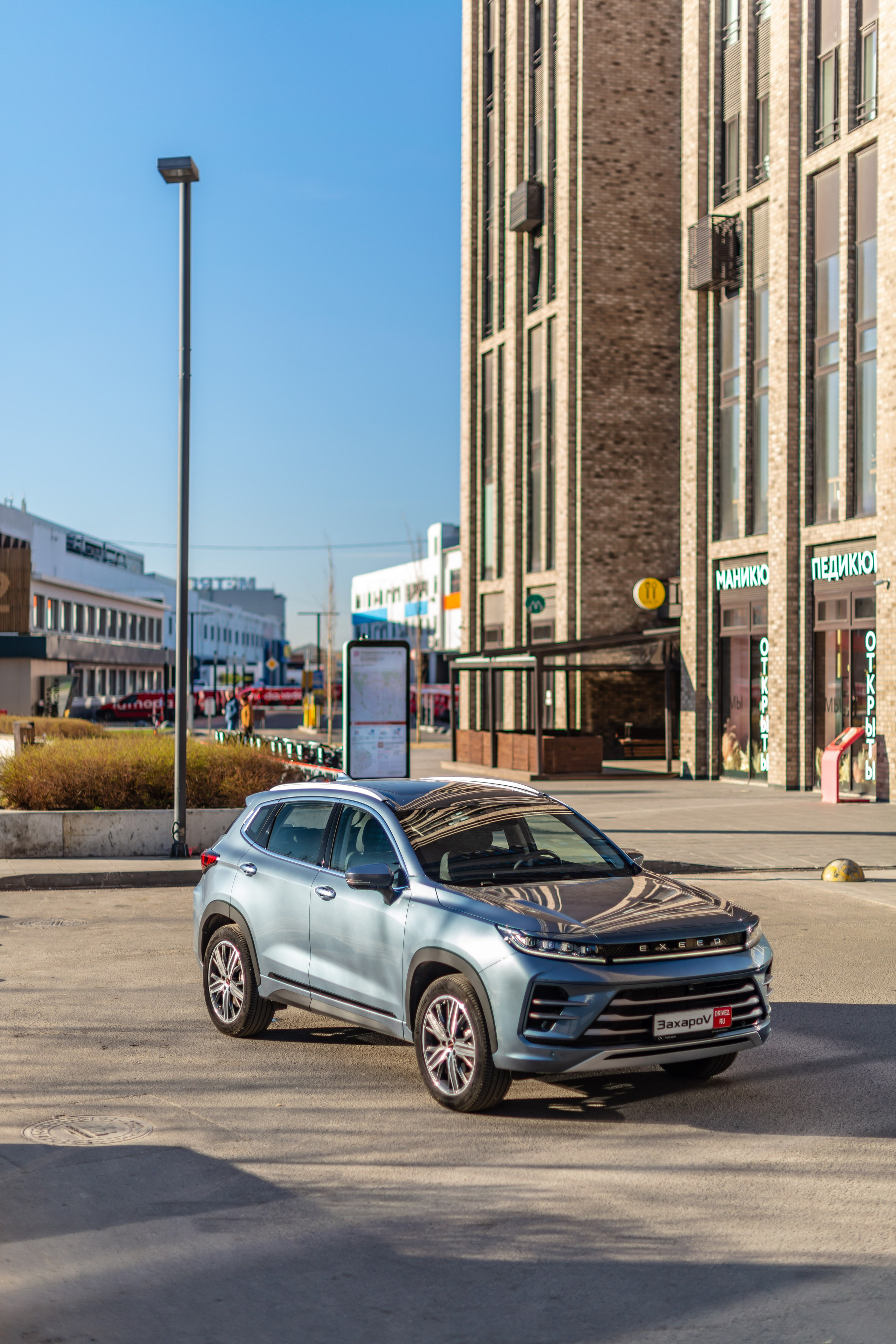 Фотосессия автомобиля Chery Exeed LX. ФОТОГРАФ МЕКСИКА КИНТАНА-РОО