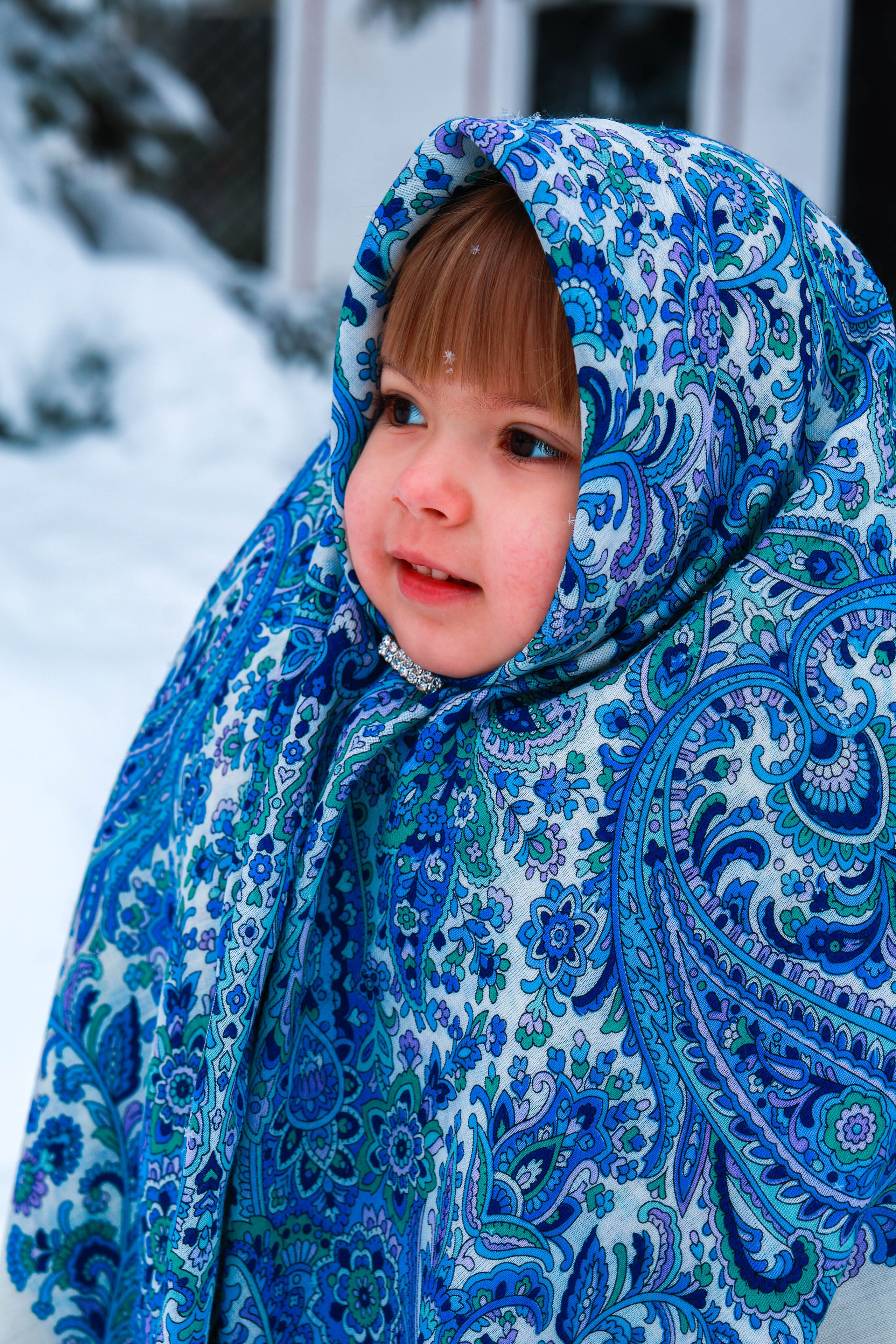 Зимняя фотосессия бабушки и внучки. Семейный фотограф в Кишиневе, Молдова Врабий Ольга