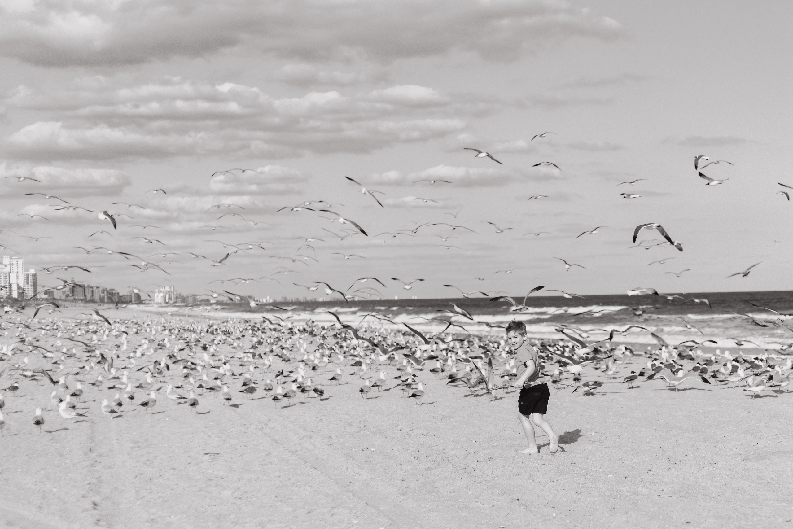 Black&White. Family vacation photographer in Myrtle Beach