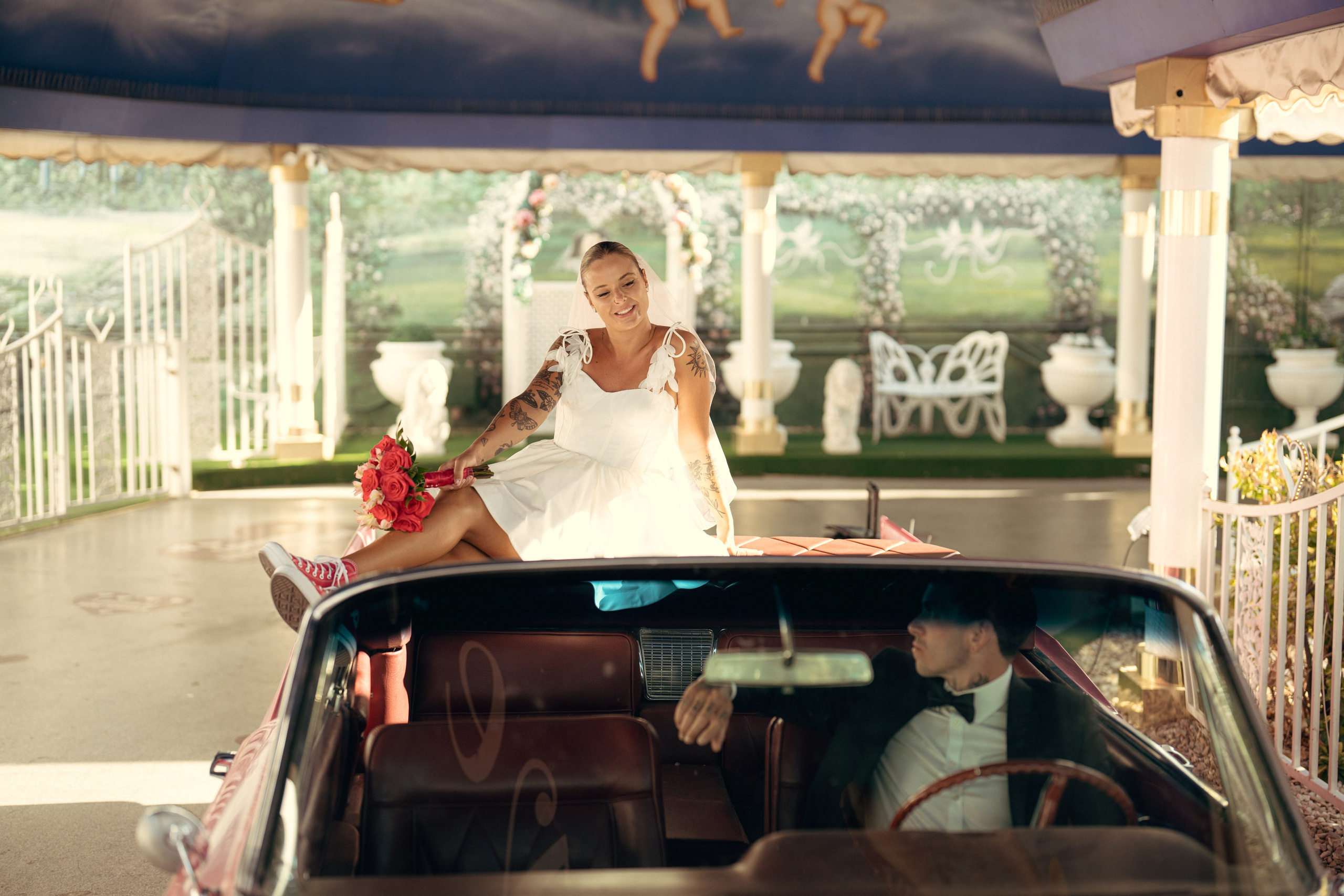 Klara&Marsel. Wedding & elopement photographer Viktoriya Kravtsov. Las Vegas