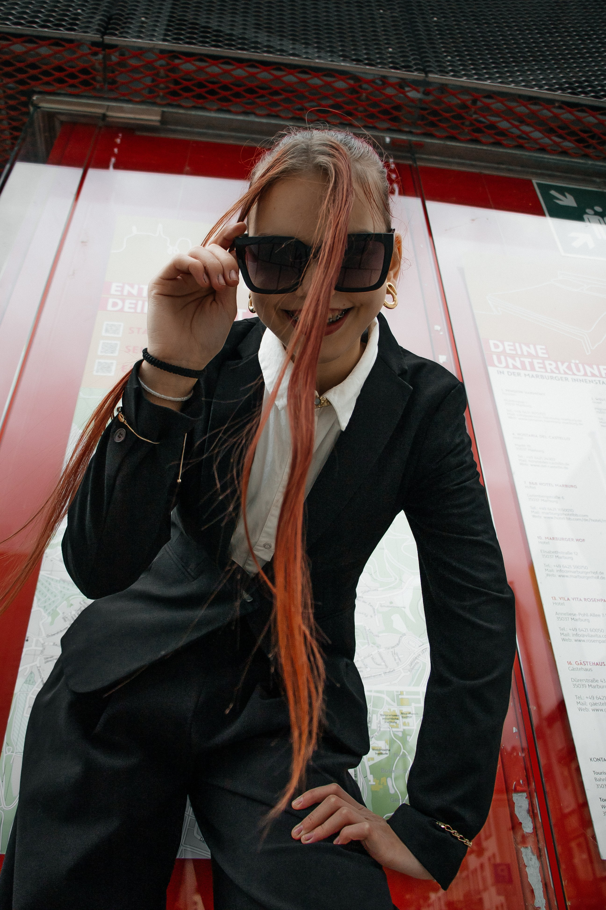 Red girl. PHOTOgrapher Germany MARBURG