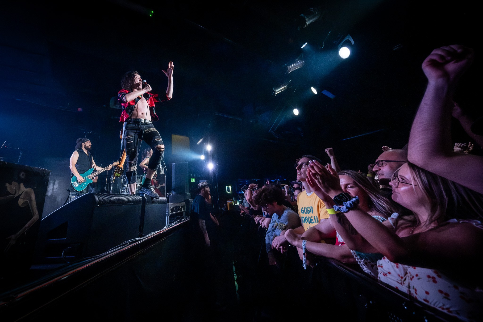 GOGOL BORDELLO / SACRAMENTO. Reportage concert portrait photography in the San Francisco Bay Area