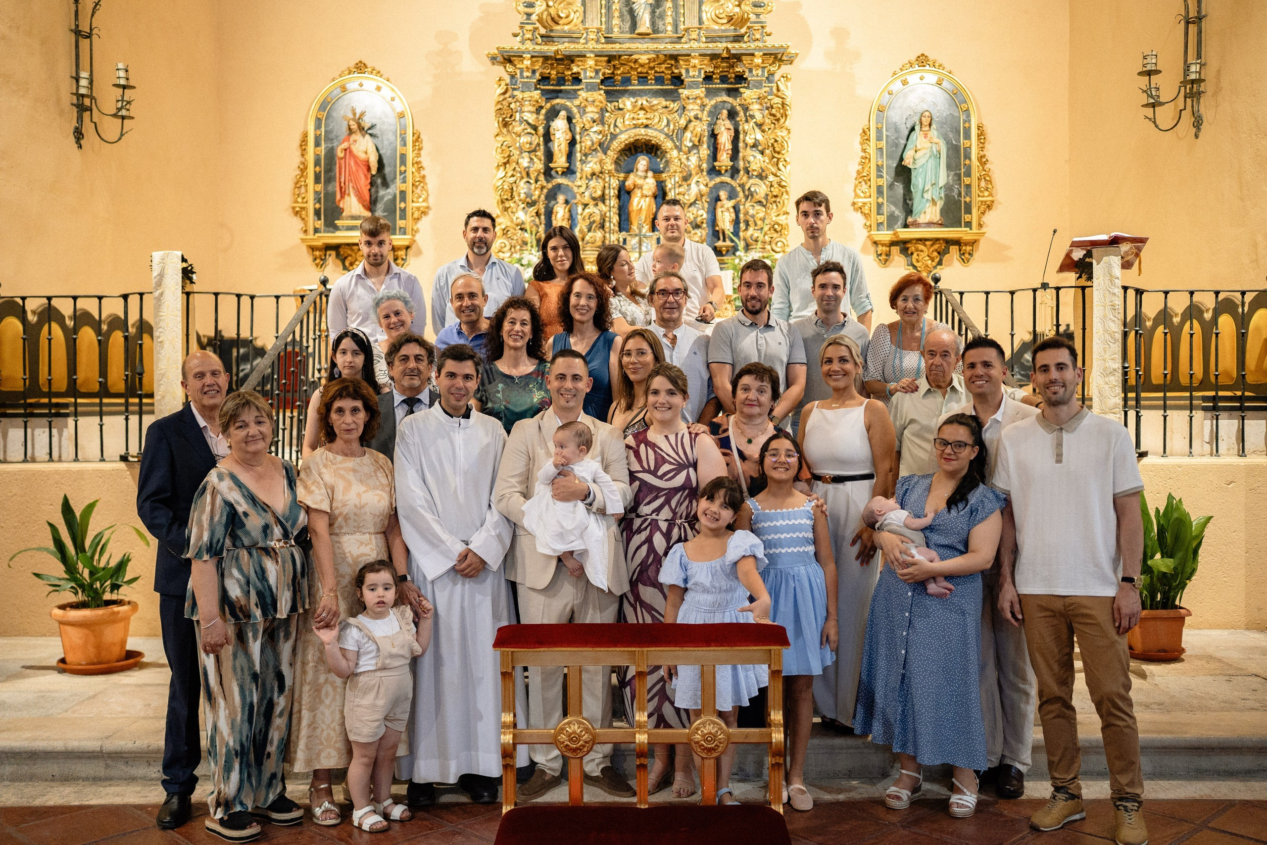 Baptism of Roque. Madrid Photographer for Proposals, Engagements & Families | Anya Petrova