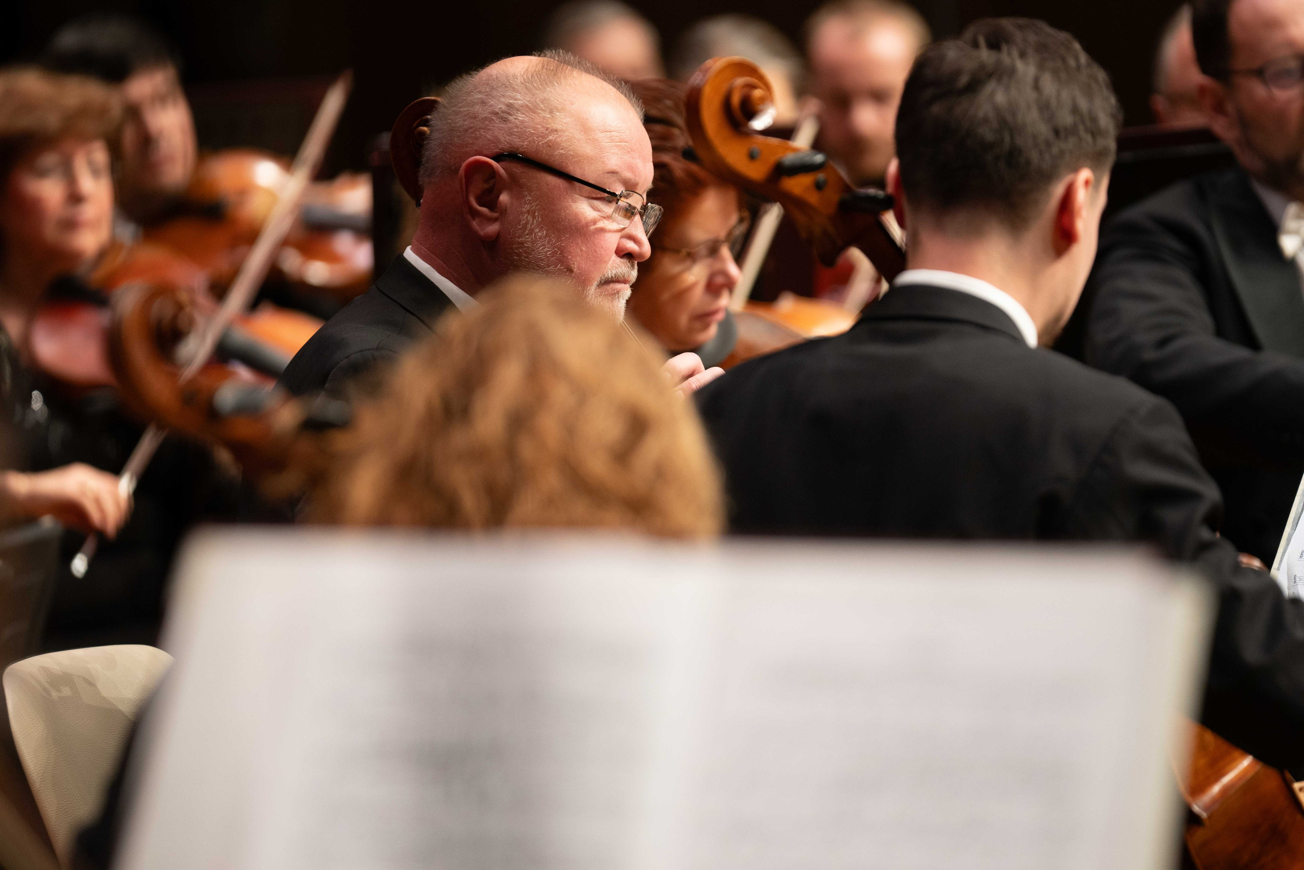 The Tchaikovsky Academic Grand Symphony Orchestra in Baku. Wedding&Event photographer Ismail Rzayev in Baku