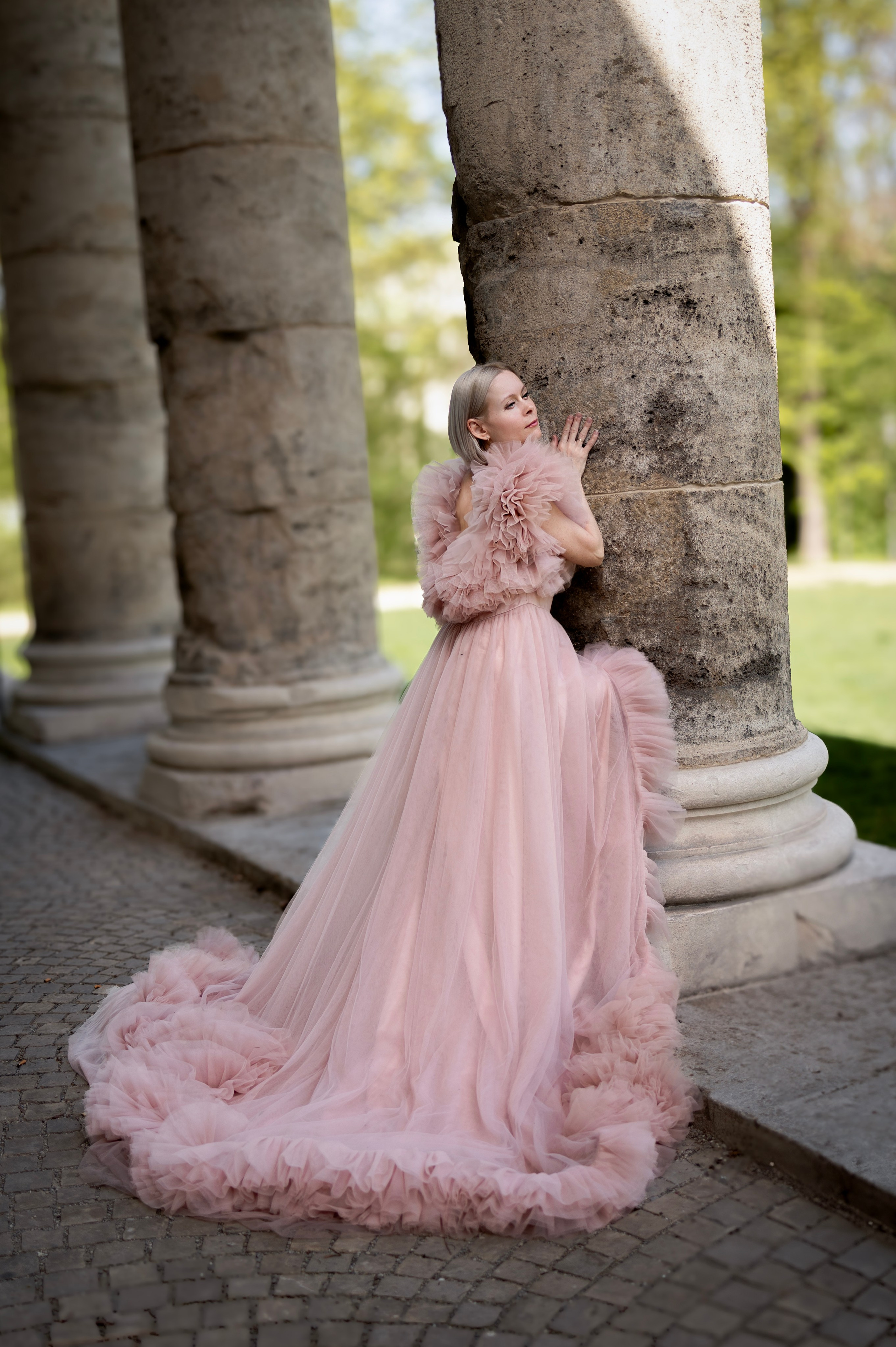 Long dresses shooting. Photographer in Munich