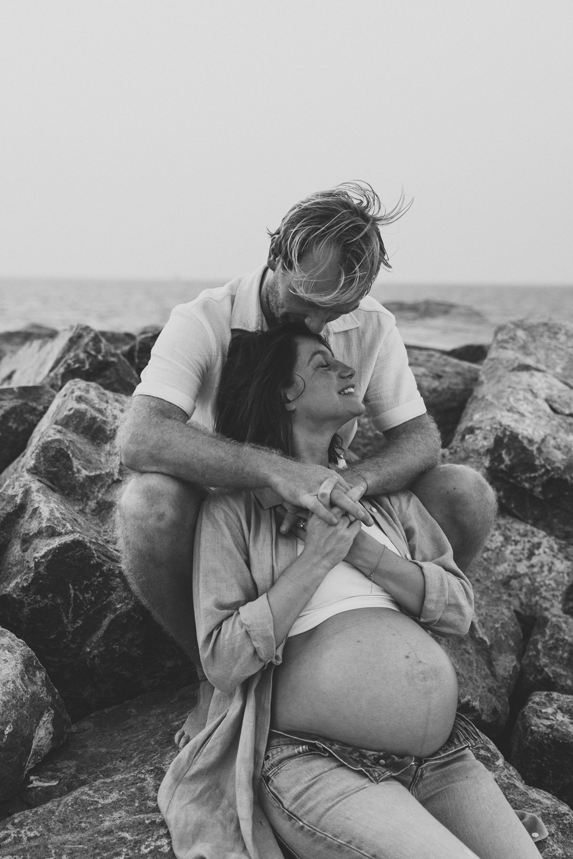 Maternity Session — Beach. Family Photographer in Dubai