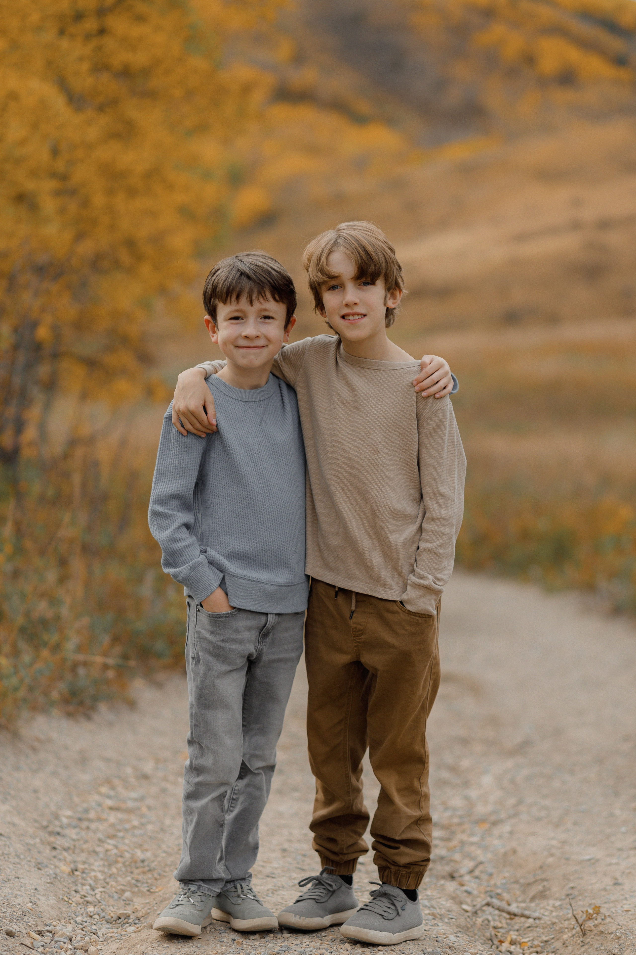 Christa’s family. Home