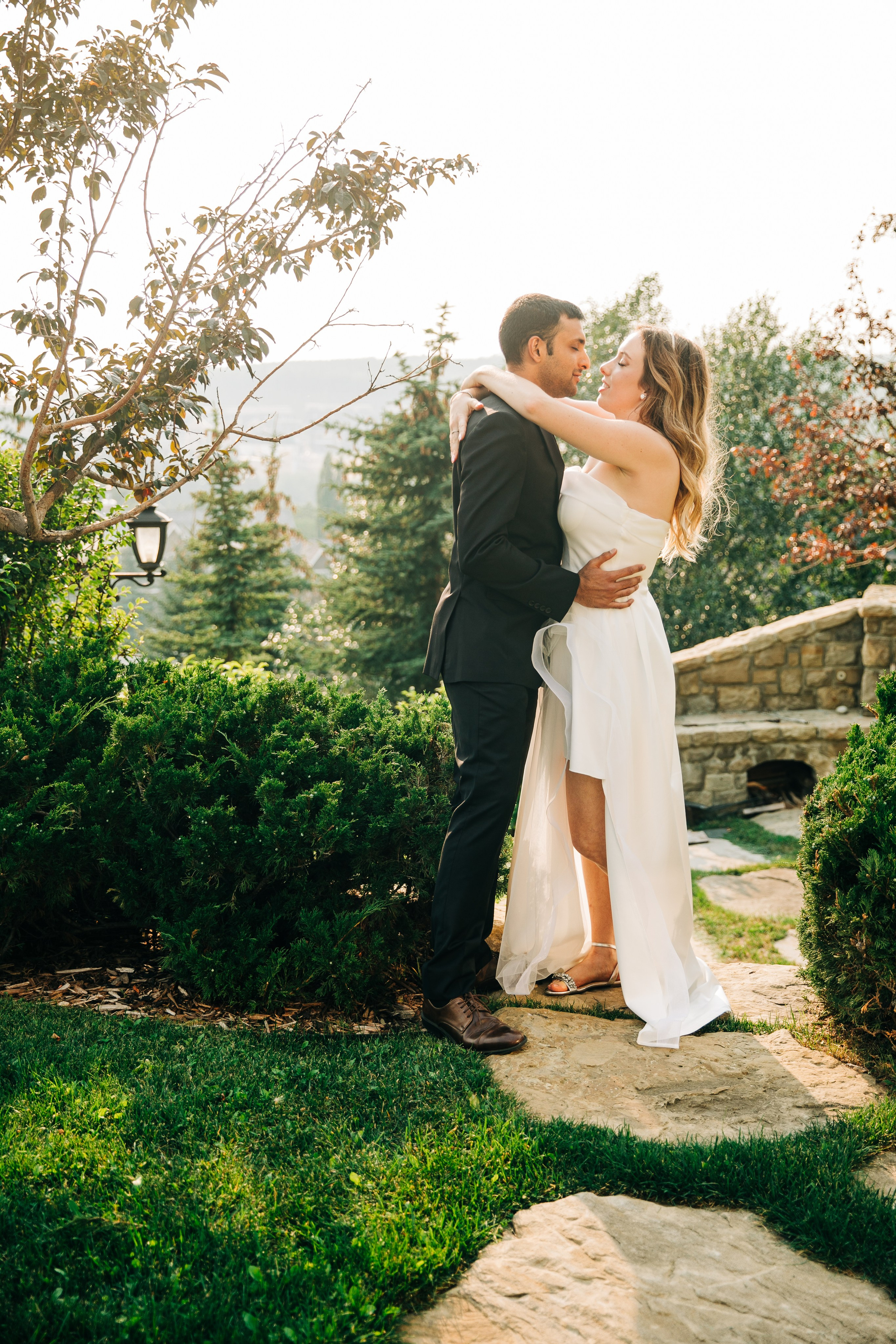 Assif & Vanessa Backyard Wedding. Ching Li Photography